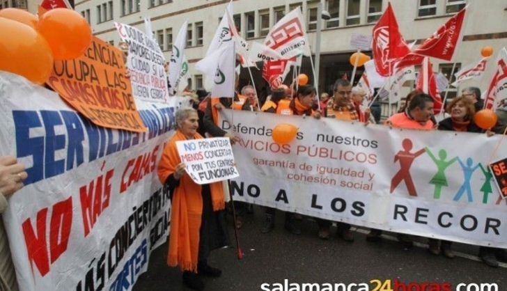 Manifestaci N Sindical Contra El Desmantelamiento De Los Servicios Sociales