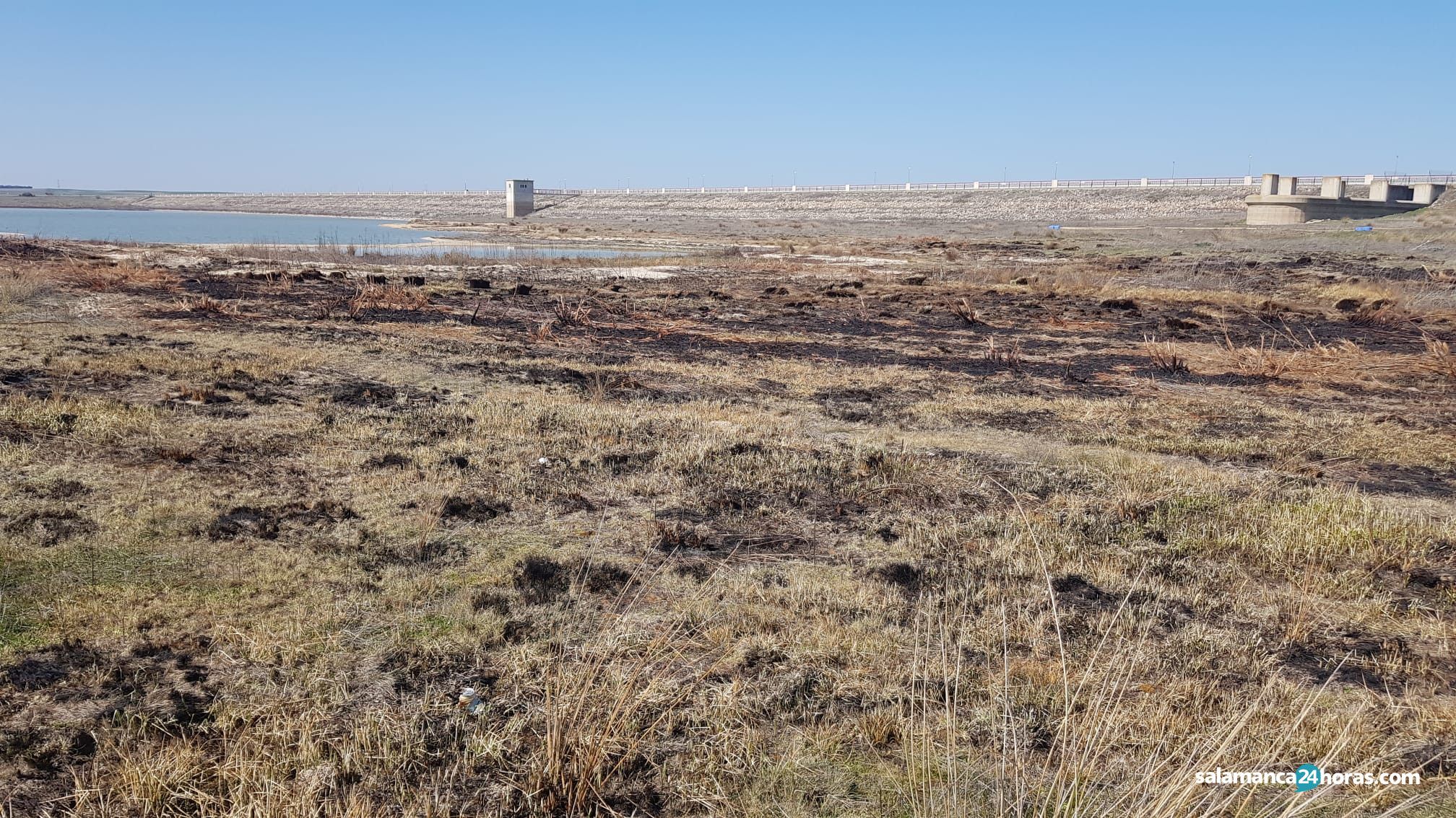 El Azud de Riolobos se prepara para su llenado: cuenta atrás para la puesta en marcha del nuevo regadío de La Armuña