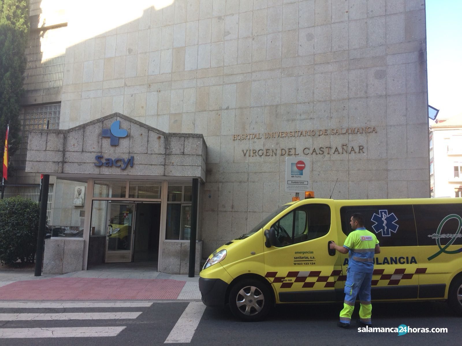 Hospital Virgen del Castañar de Béjar. Foto de archivo