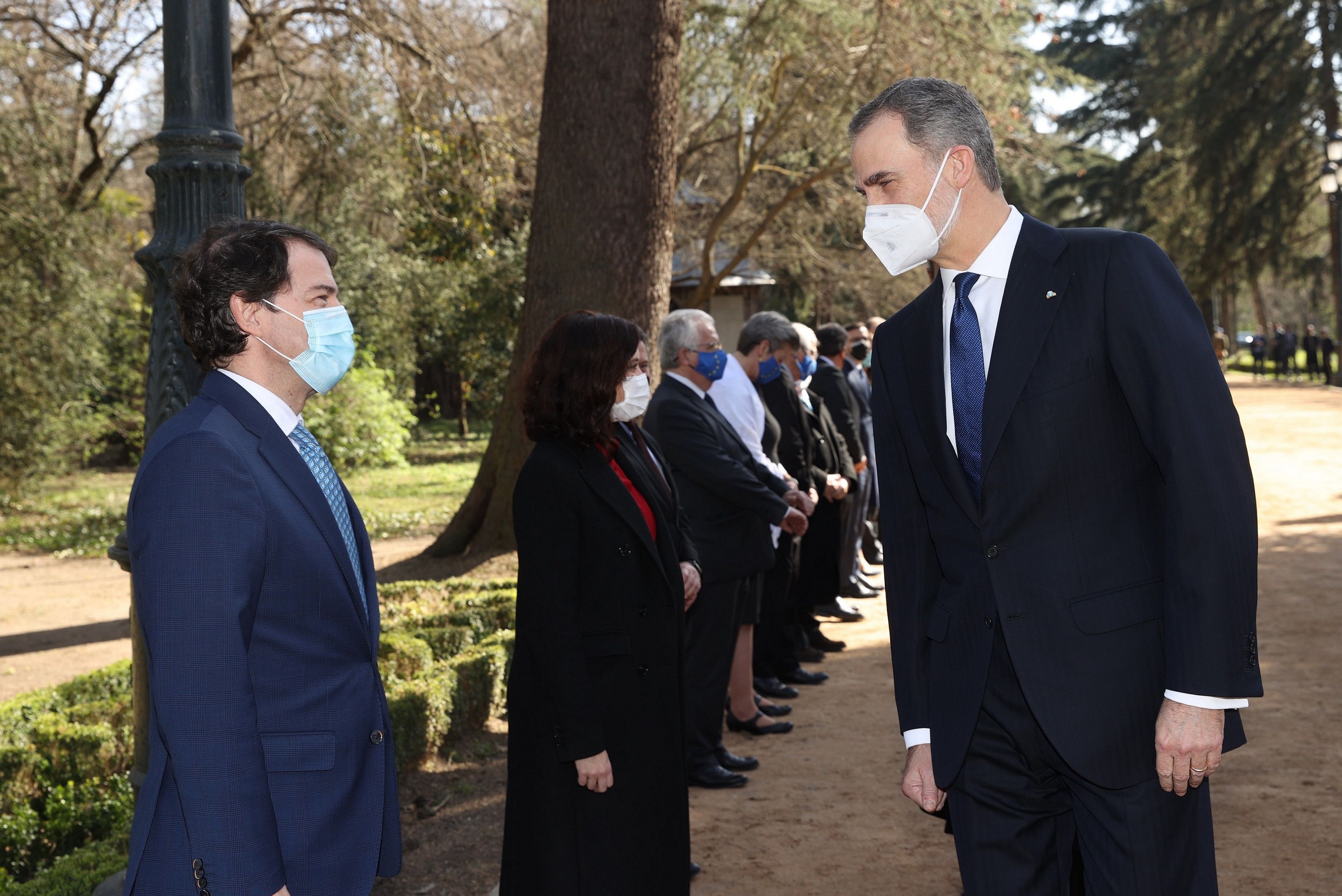 El rey, a las víctimas del terrorismo: "Sois quienes mejor representáis la grandeza y la dignidad de la democracia"