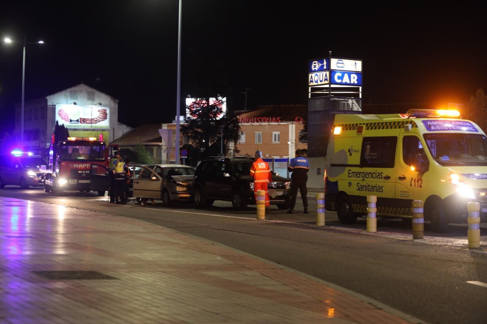 Accidente En Cadena En Santa Marta De Tormes