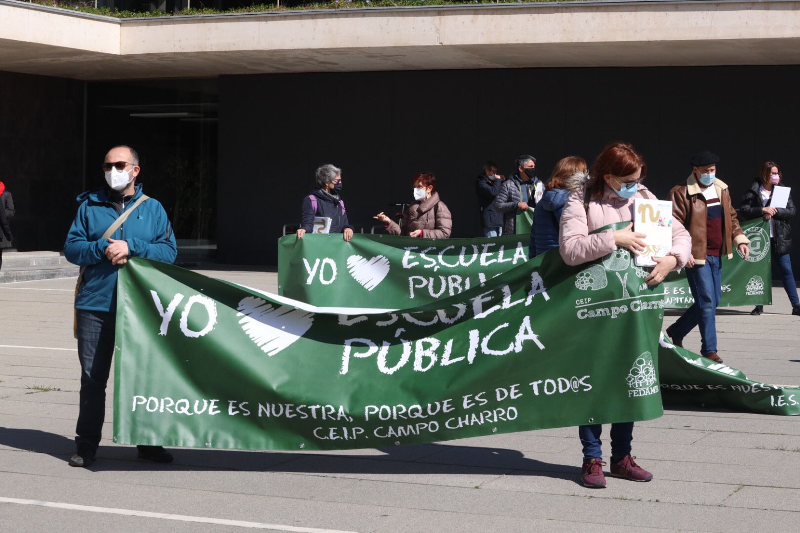 Una concentración de las Ampas en Salamanca