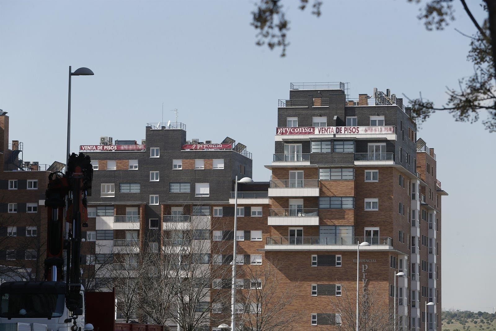 España es el segundo país de la zona euro donde más población vive en pisos