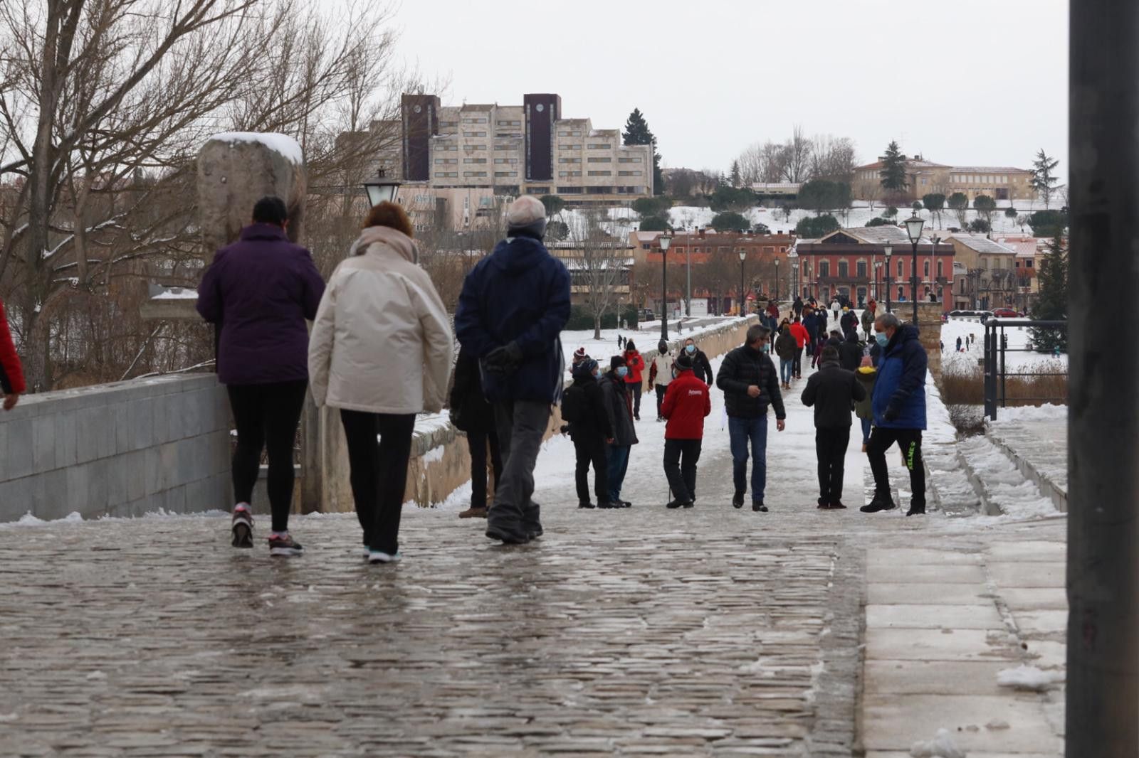 Nueva semana de tiempo primaveral que podría terminar con nieve en Salamanca