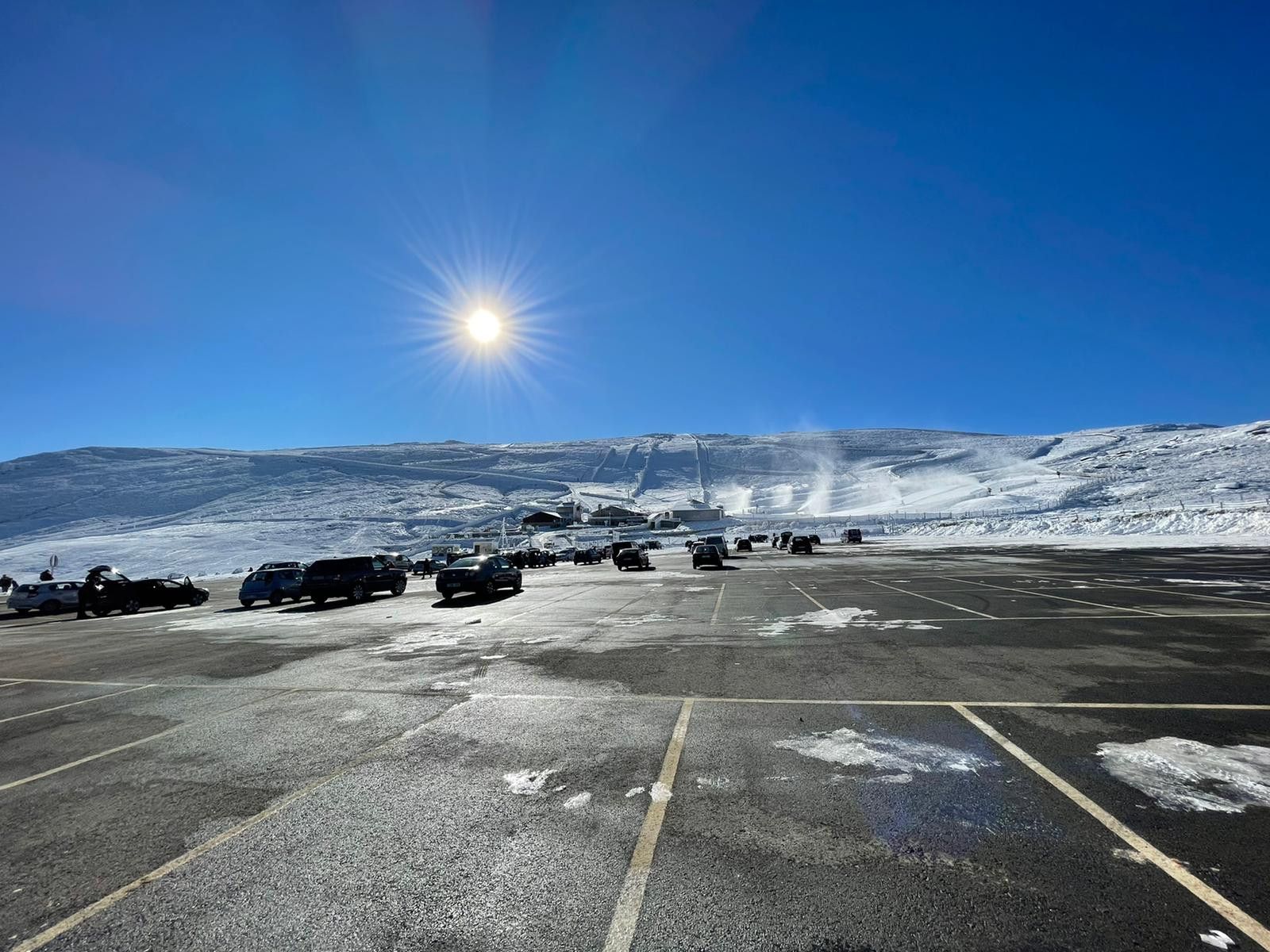 Nieve en La Covatilla - Enero de 2021