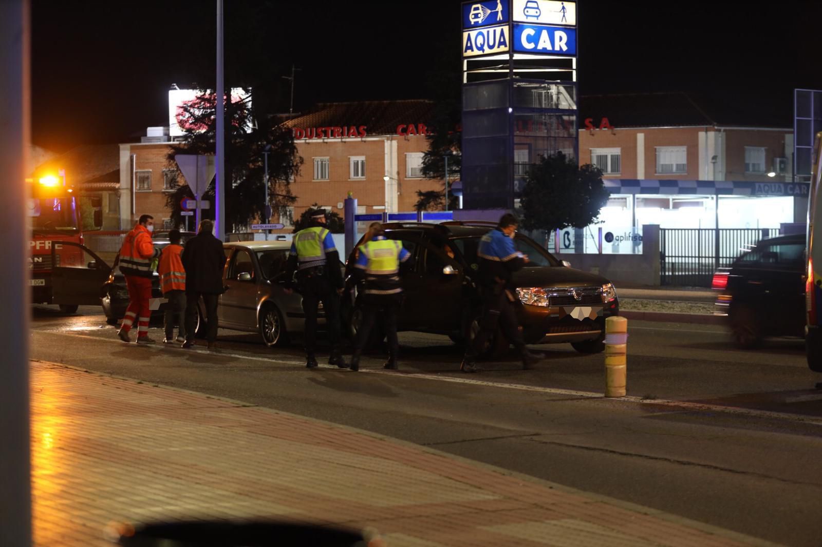 Accidente En Cadena En Santa Marta De Tormes