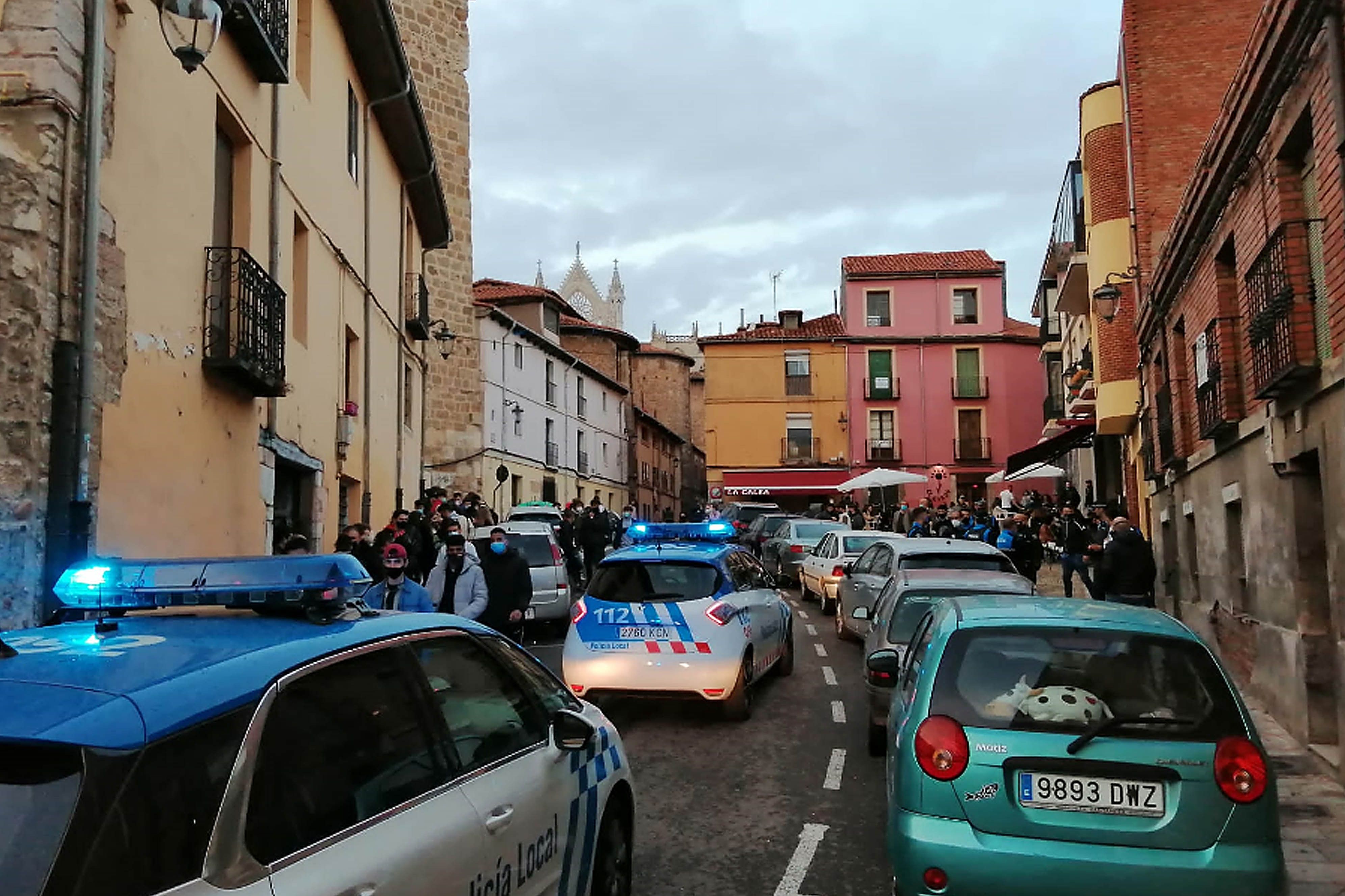 Un joven de 16 años, herido por arma blanca en el casco antiguo de León