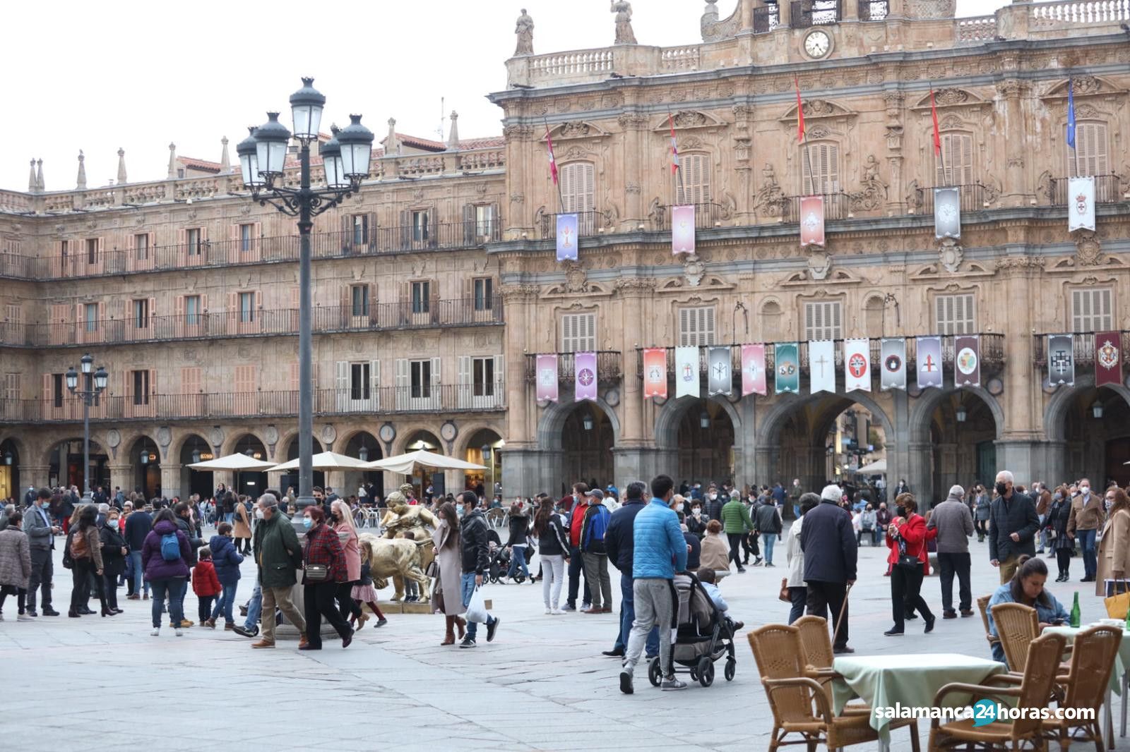 La Semana Santa deja en Salamanca 478 multas por saltarse las restricciones sanitarias impuestas por la pandemia