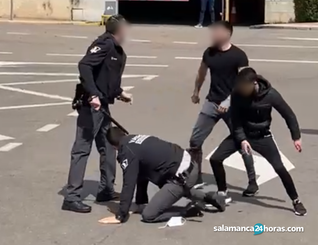 Los vigilantes de seguridad del Hospital de Salamanca, así como los agresores, retiran las denuncias por la pelea del pasado sábado