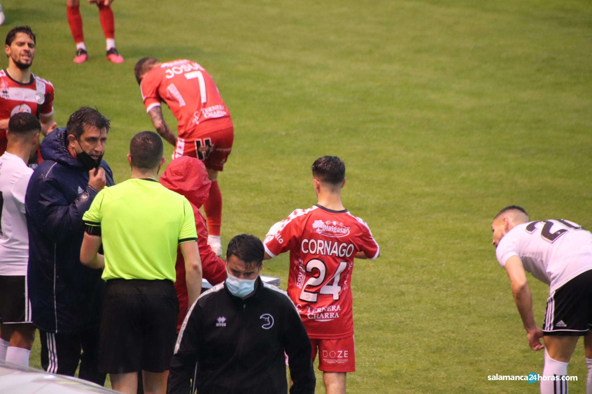 LA IMAGEN | Cornago, tercer juvenil en debutar con Unionistas en Segunda B