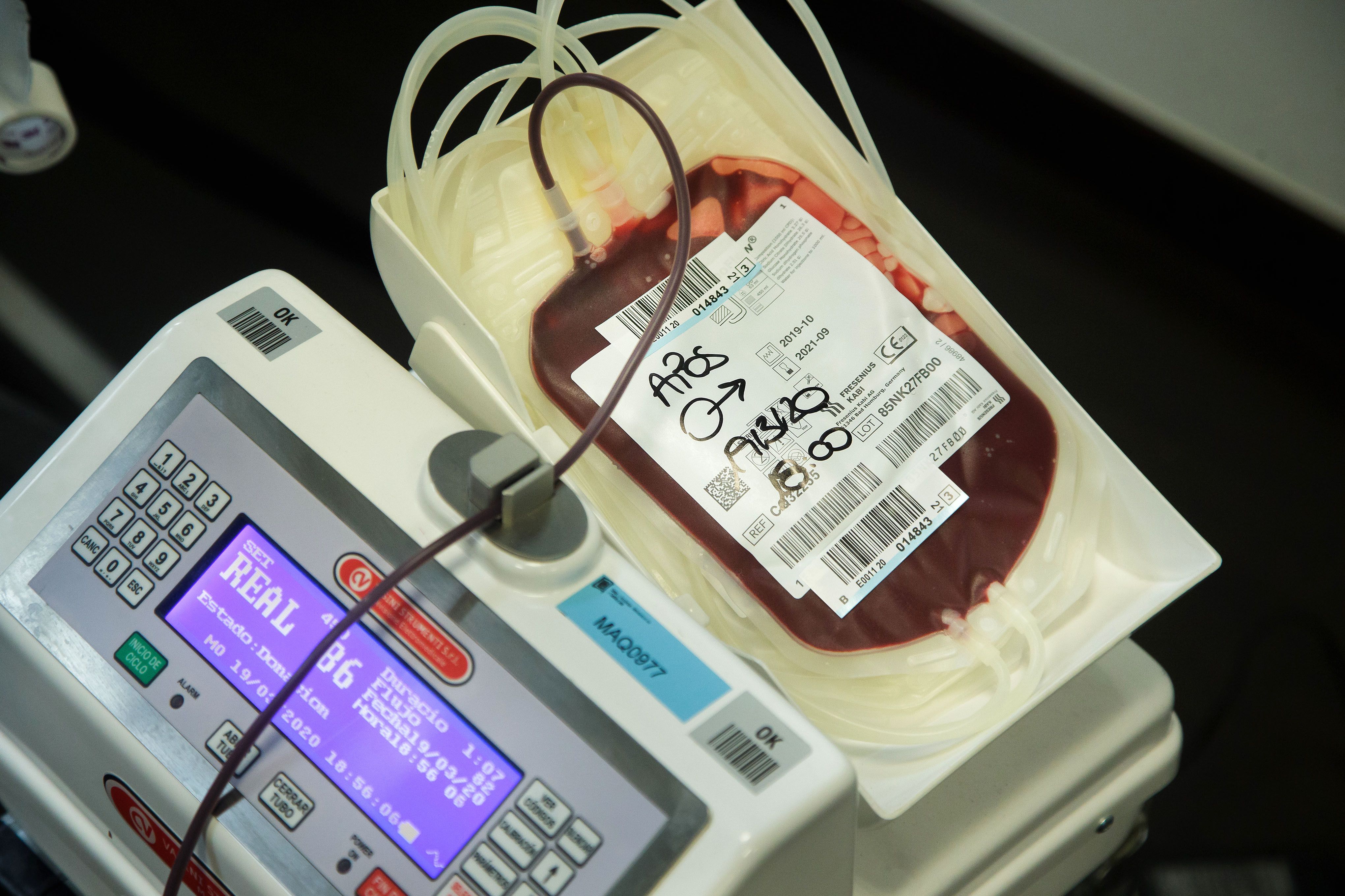 Sanidad llama a donar sangre de los tipos A+, A- y 0-