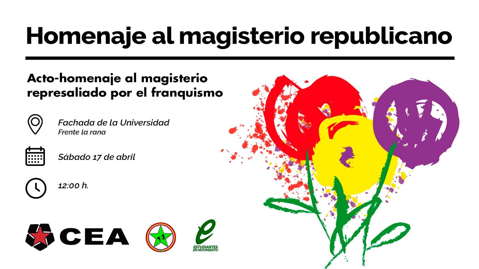 Organizado un homenaje al magisterio republicano para este sábado