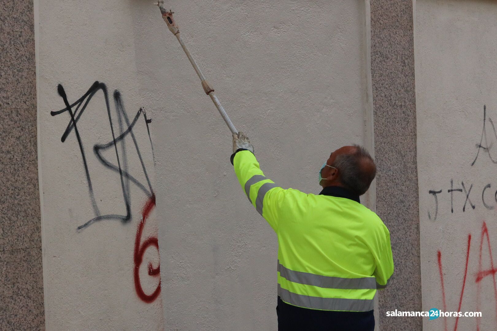 Limpieza de grafitis en Salamanca