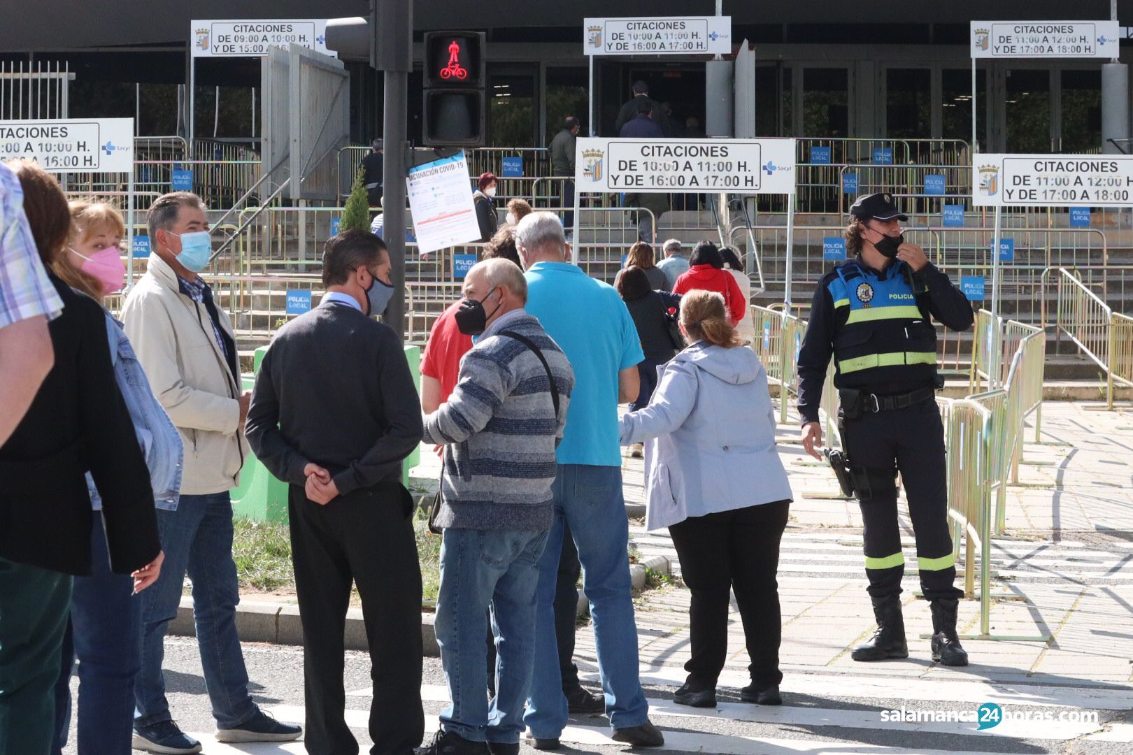 Vacunación masiva de este lunes, 17 de mayo, en el Multiusos