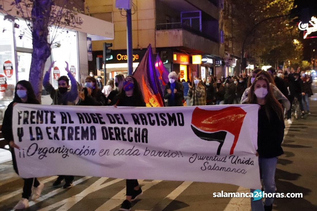 Los vecinos de Garrido se manifiestan este viernes en repulsa de los últimos ataques fascistas sufridos en el barrio