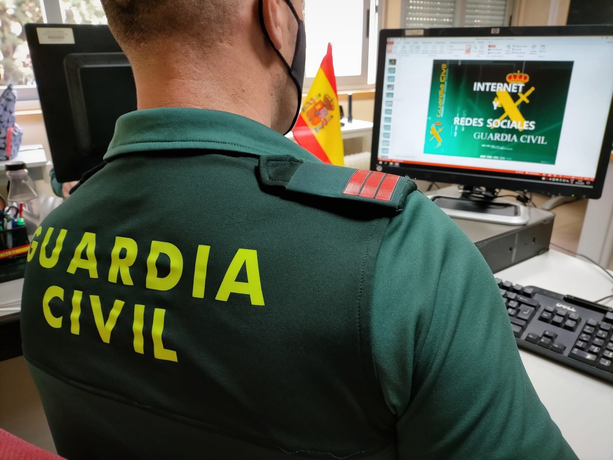 Guardia Civil, departamento de ciberdelitos. Foto EP.