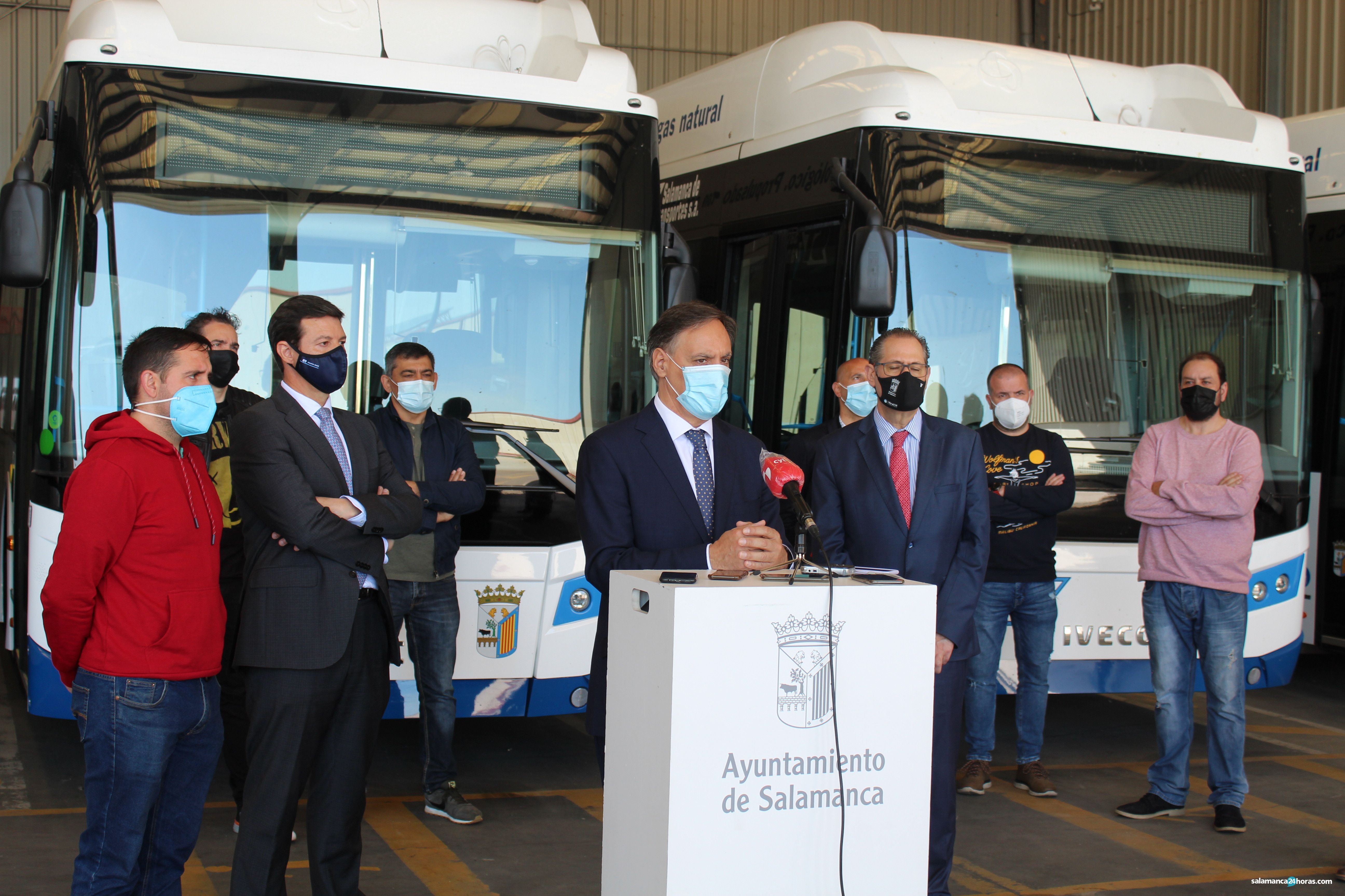 El Ayuntamiento de Salamanca ultima la puesta en marcha de las nuevas "paradas a demanda" del bus nocturno, que volverá a funcionar con el fin del estado de alarma