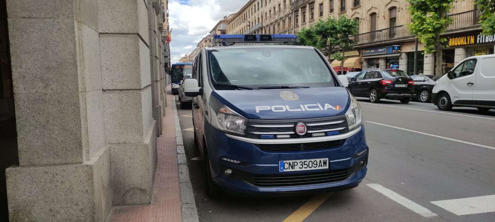 Policía Nacional en la Audiencia Provincial