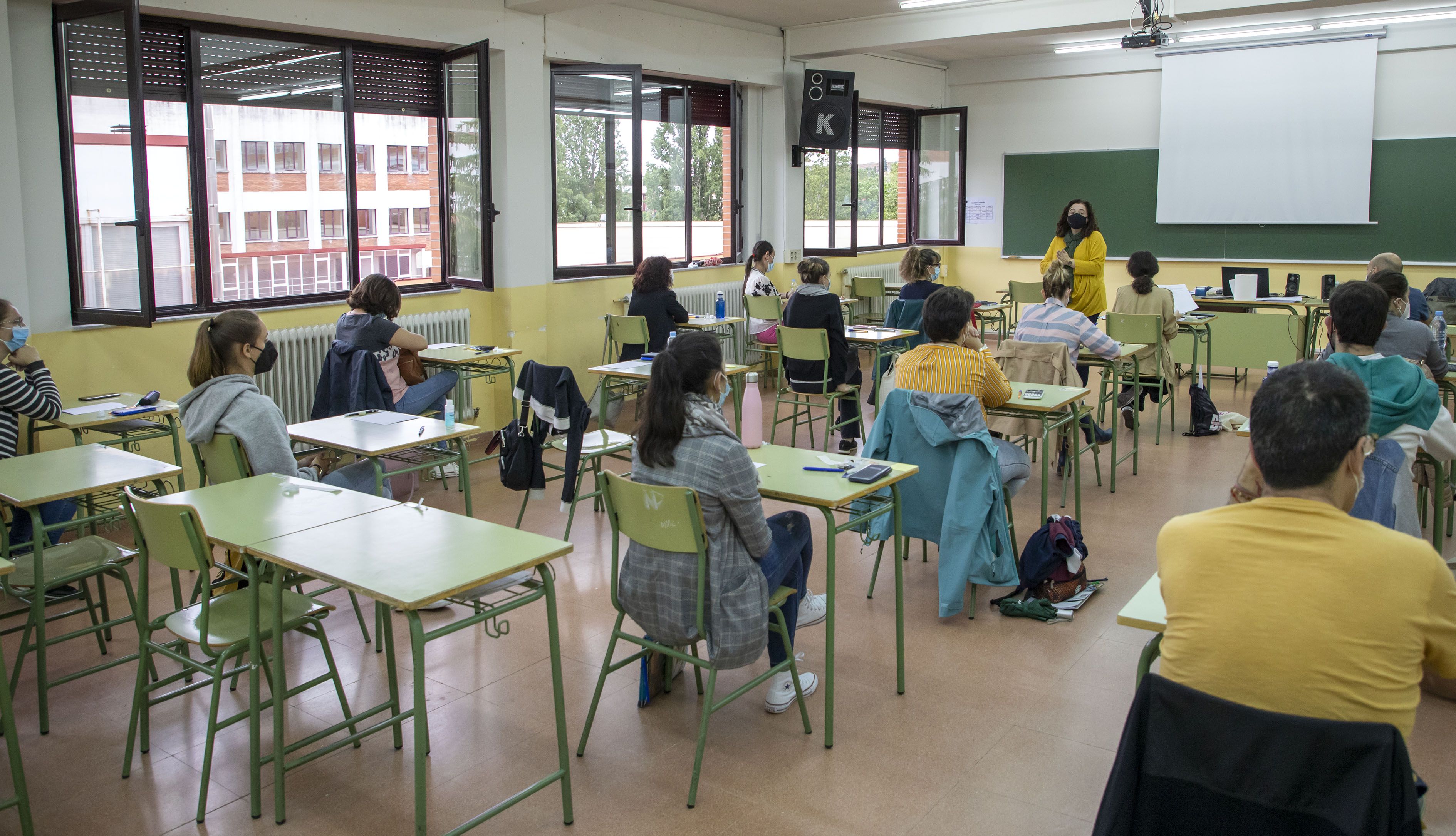 Imagen de archivo de oposiciones de Secundaria en Salamanca | Foto: ICAL