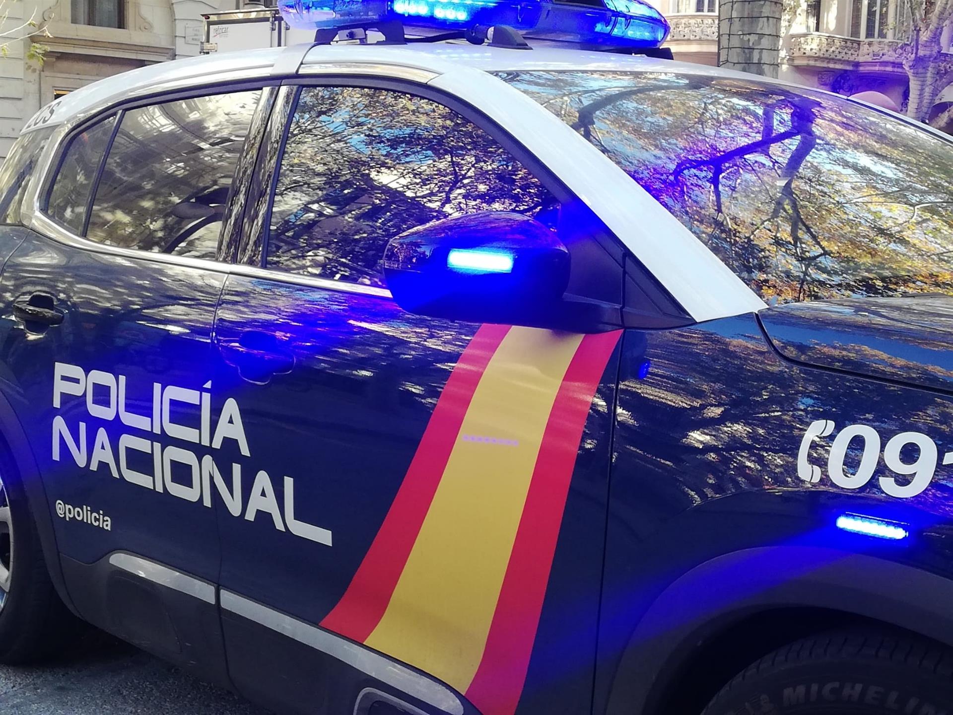 Un coche de la Policía Nacional. Foto Europa Press