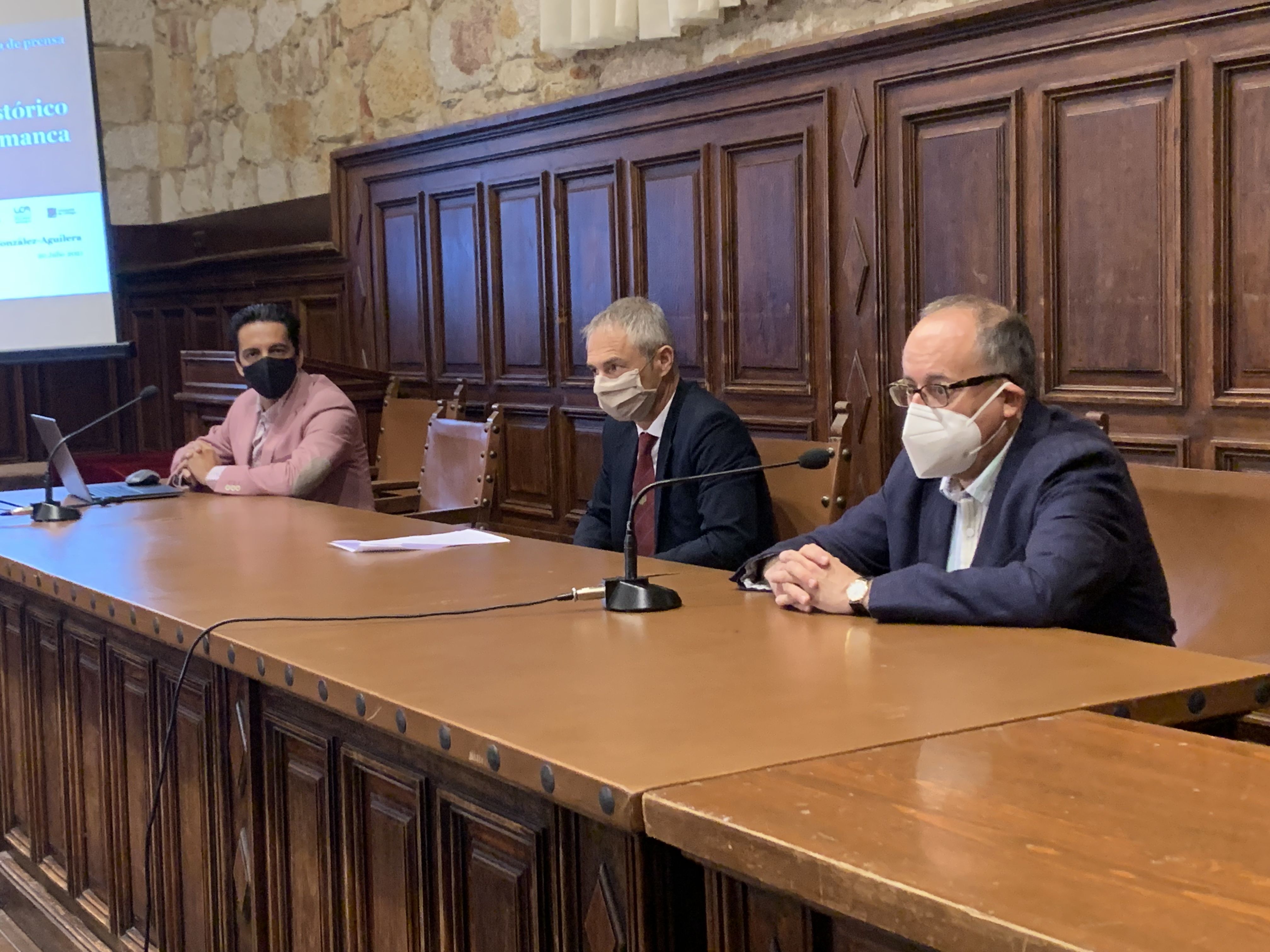 Presentación de el 'Gemelo digital de las Escuelas Mayores'.