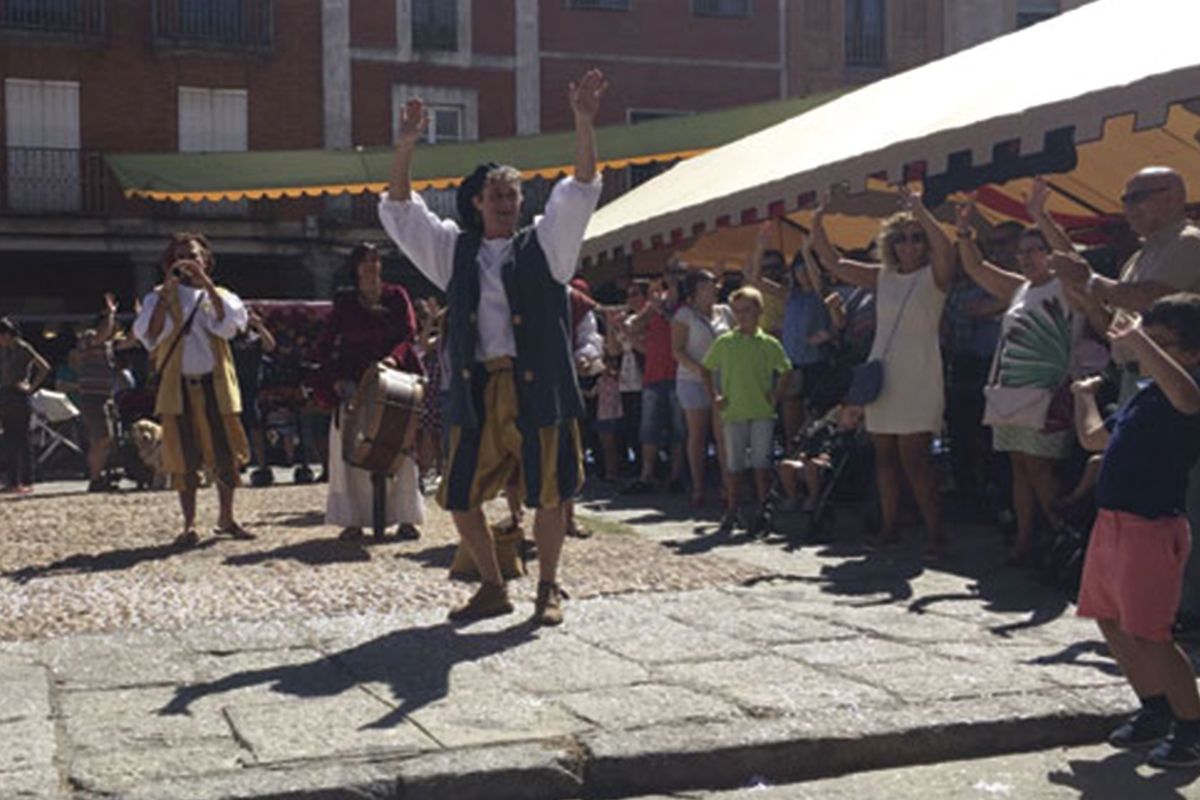 Uno de los últimos mercados medievales celebrados en Peñaranda. 