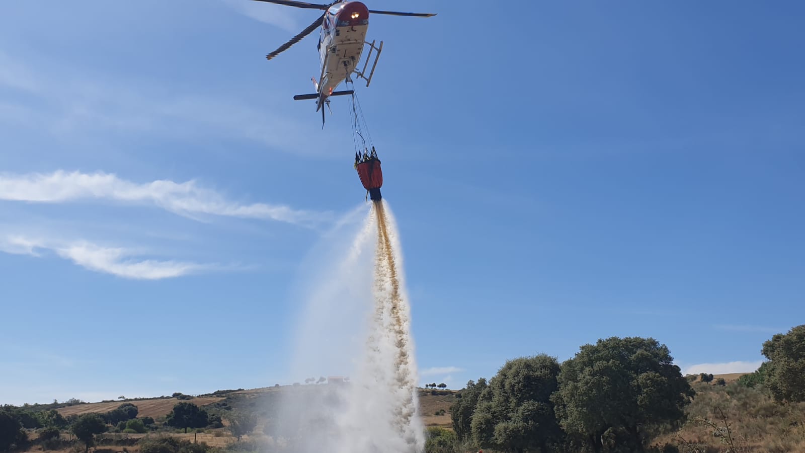 Foto de archivo de un incendio anterior en Hinojosa de Duero.