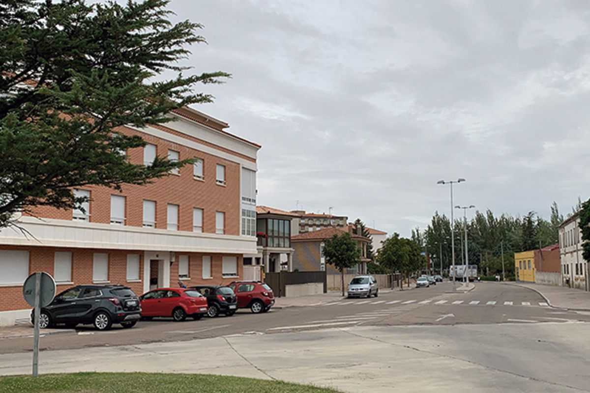 Zona del recinto ferial donde se colocan las atracciones de las Ferias en Peñaranda