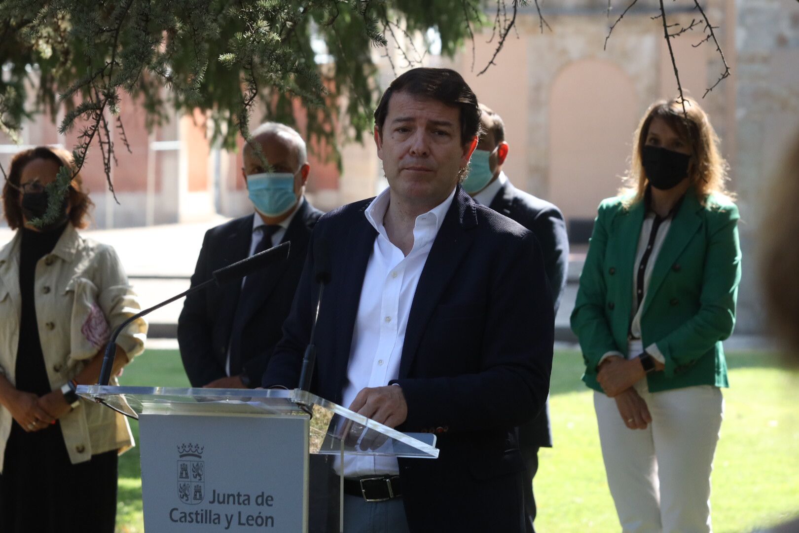 El presidente de la Junta ha visitado el Centro Integrado de Formación Profesional Rodríguez Fabrés de Salamanca