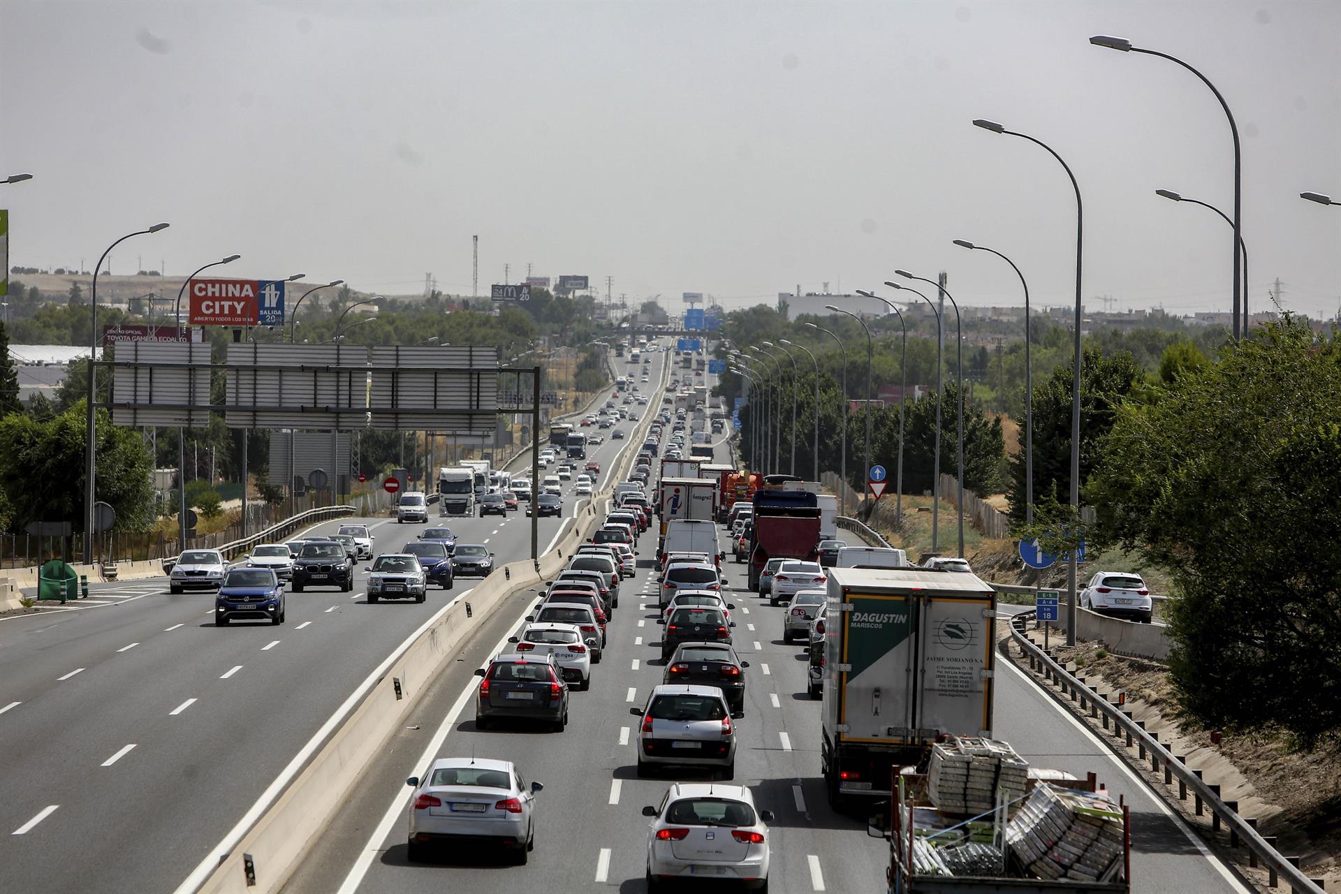 Colapso en la carretera | Fotografía EP