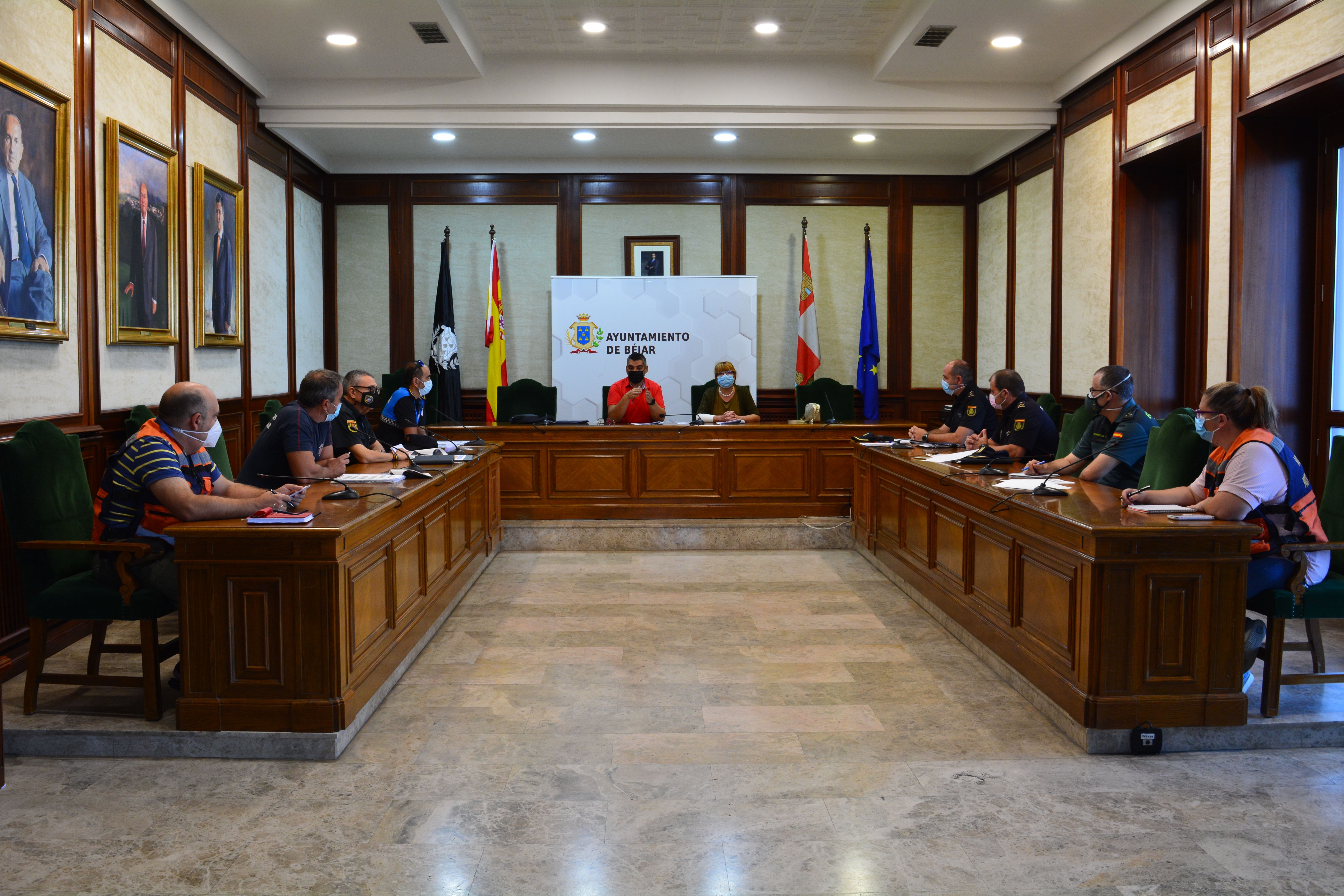 Reunión de seguridad de Fiestas y Ferias de Béjar