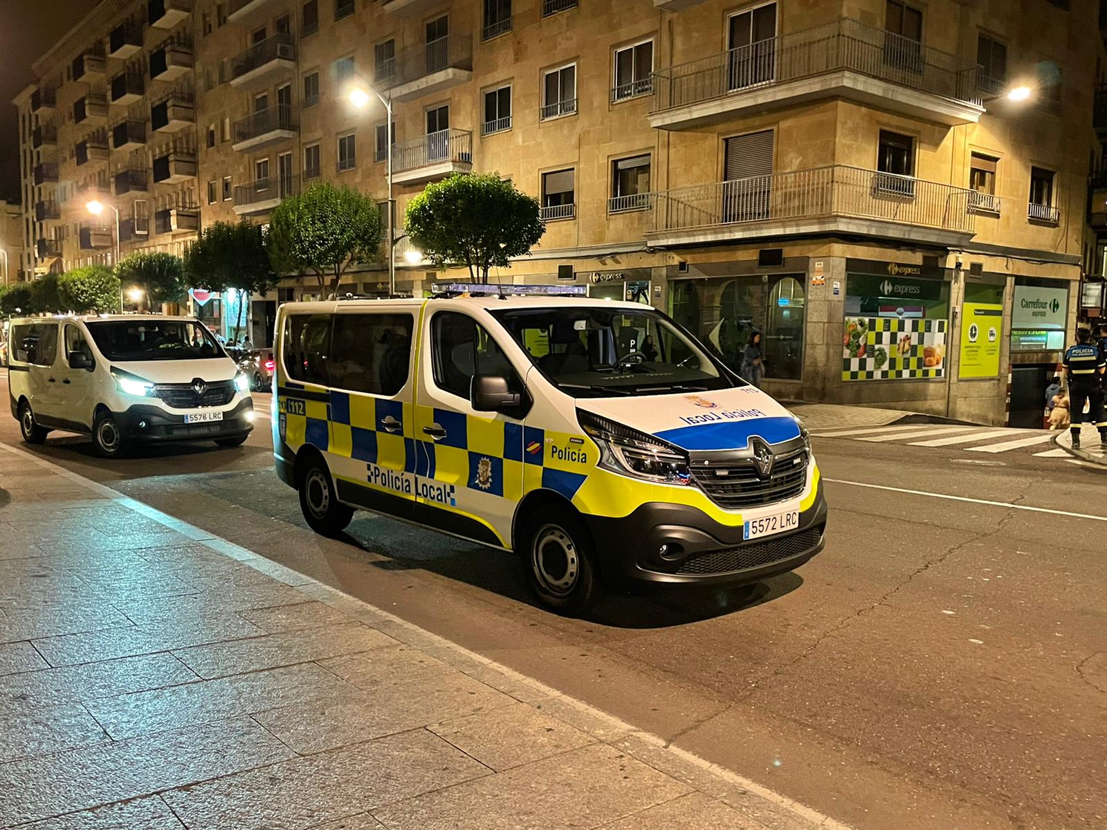 Policía Local en Gran Vía | Foto de archivo