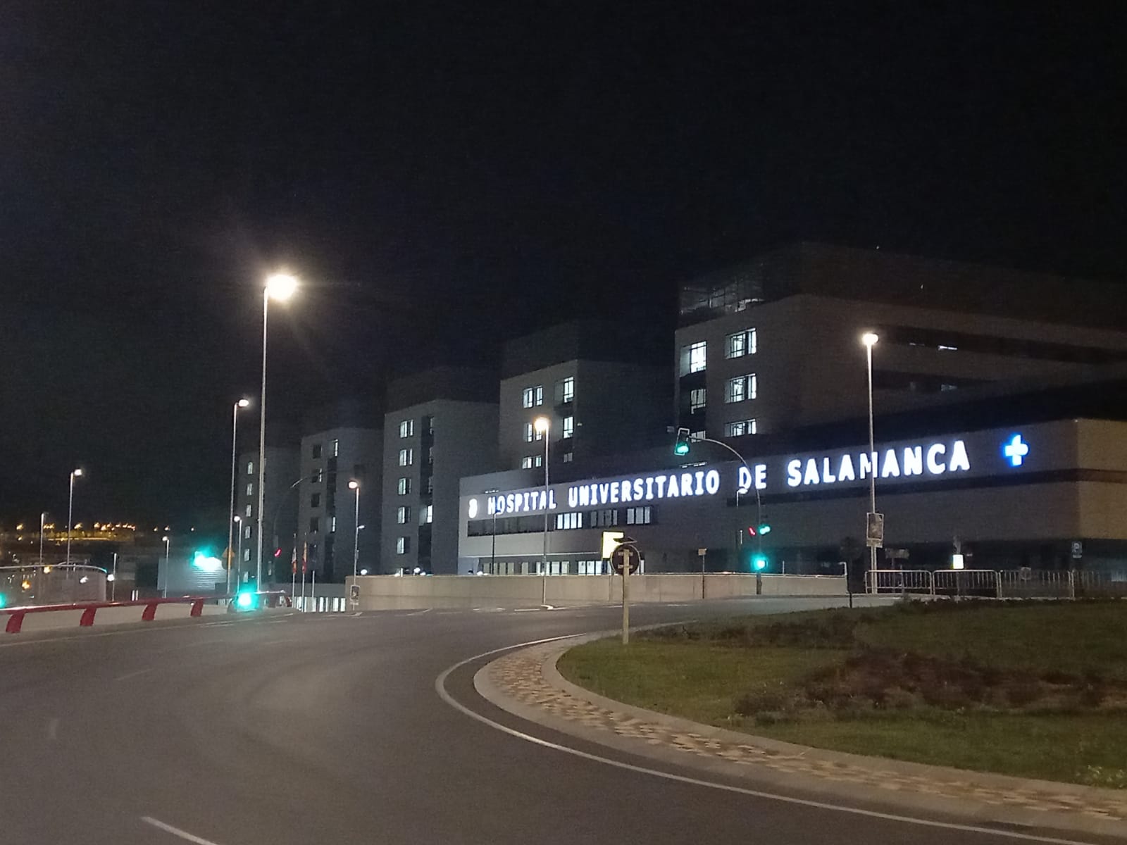 Iluminación del Nuevo Hospital de Salamanca