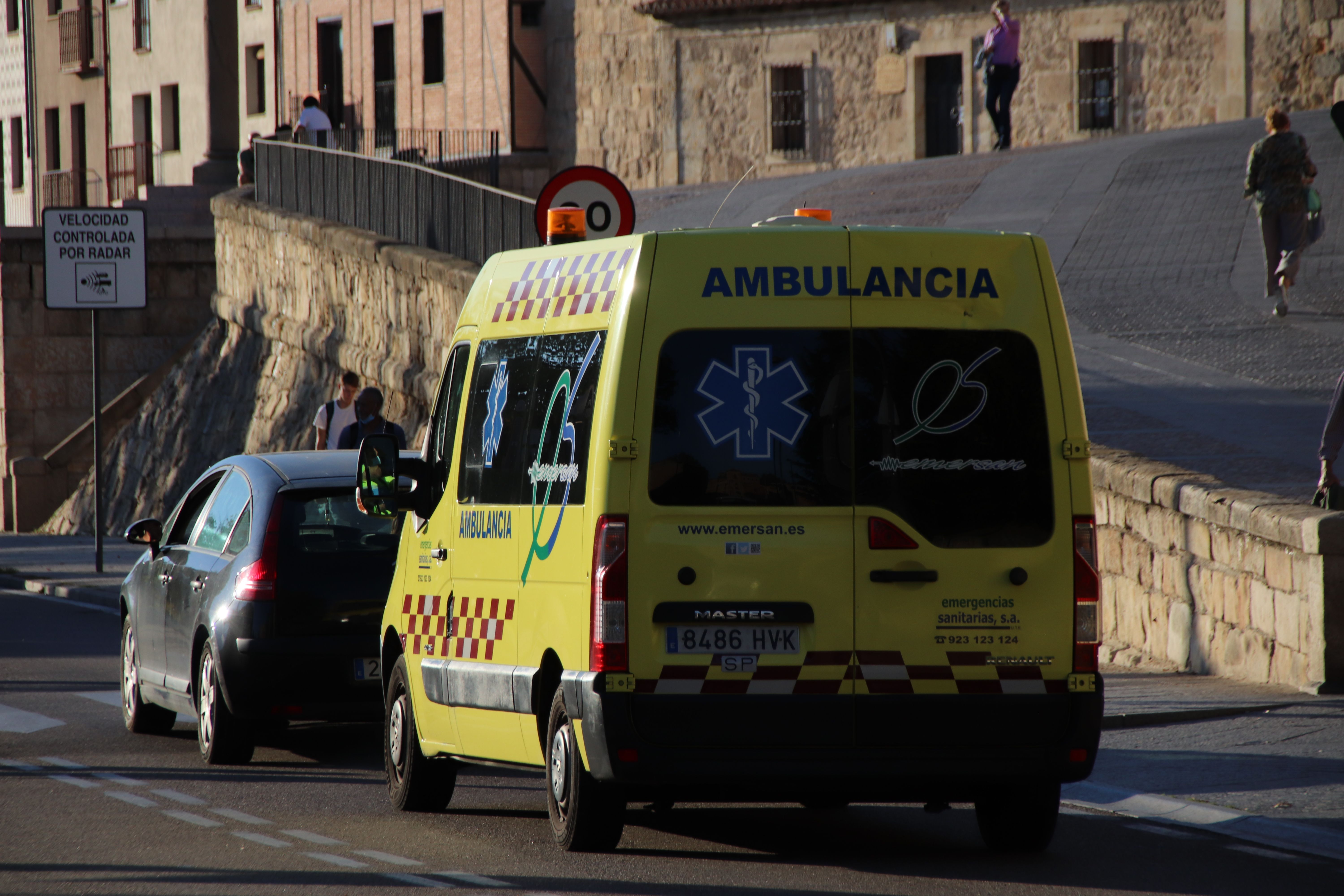 Ambulancia. Foto de archivo