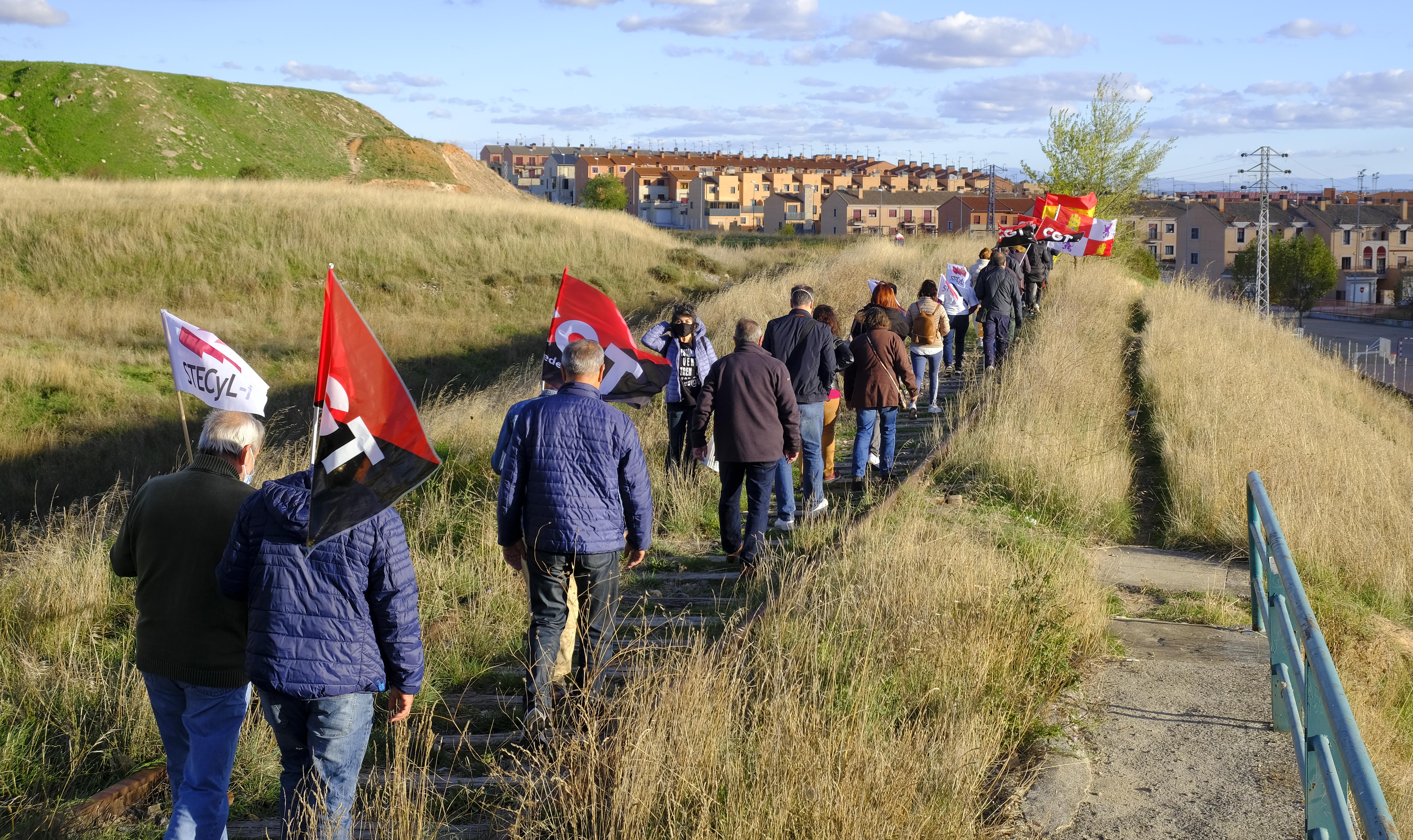  Plataforma Salmantina en Defensa del Ferrocarril | Foto archivo 