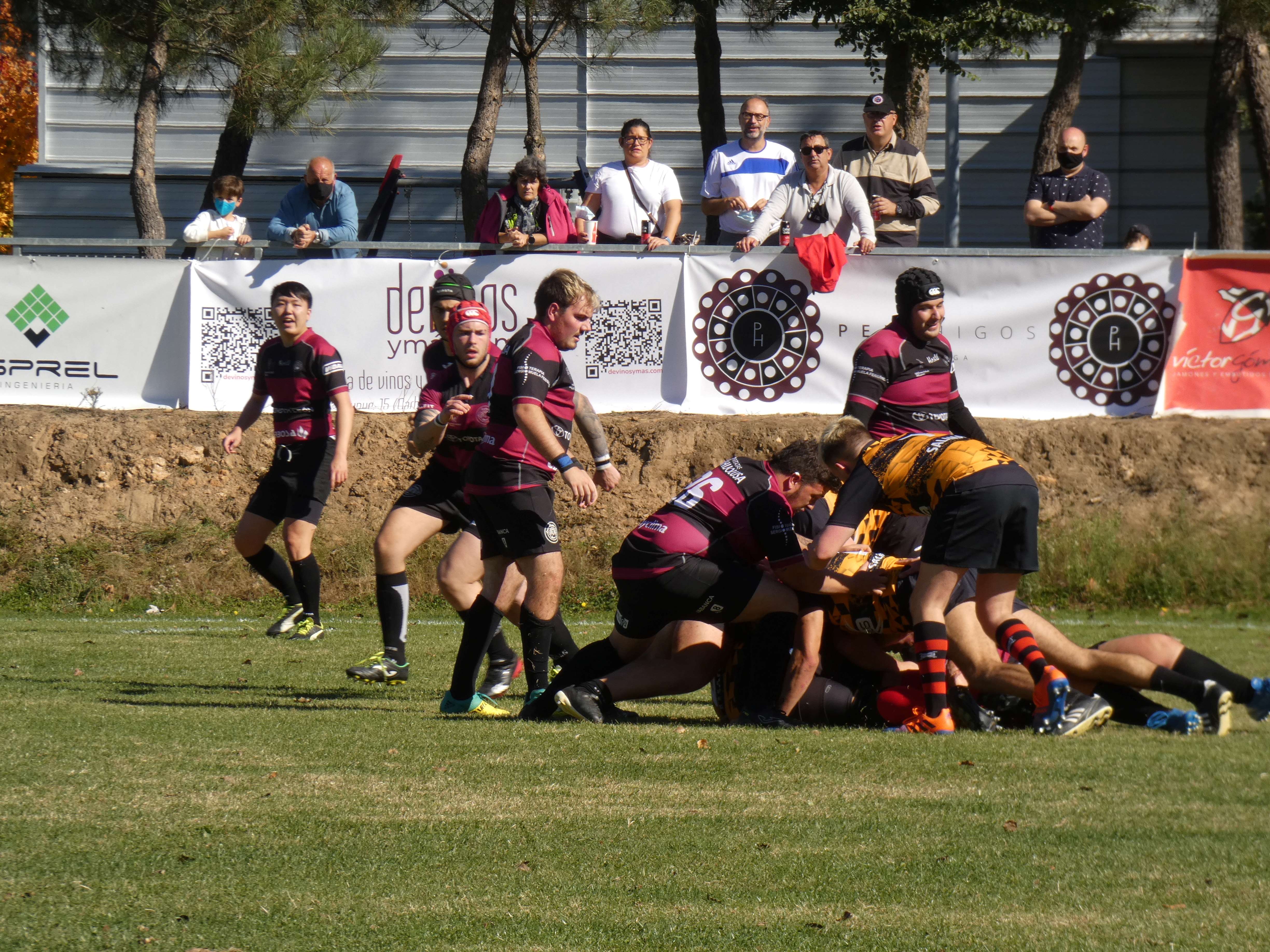 Imagen de un duelo del Salamanca Rugby Club | Salamanca Rugby Club