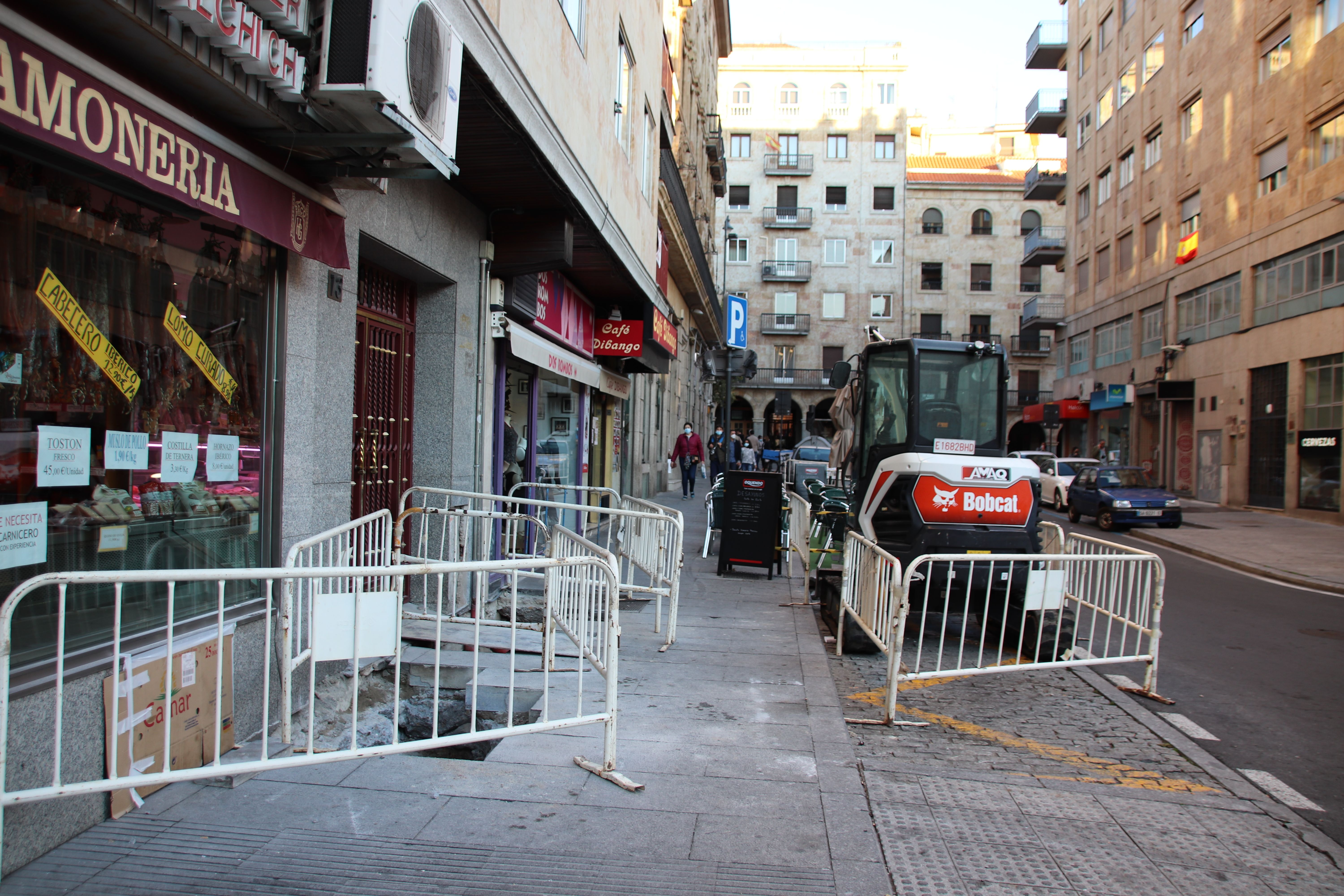 Obras en la Calle Correhuela