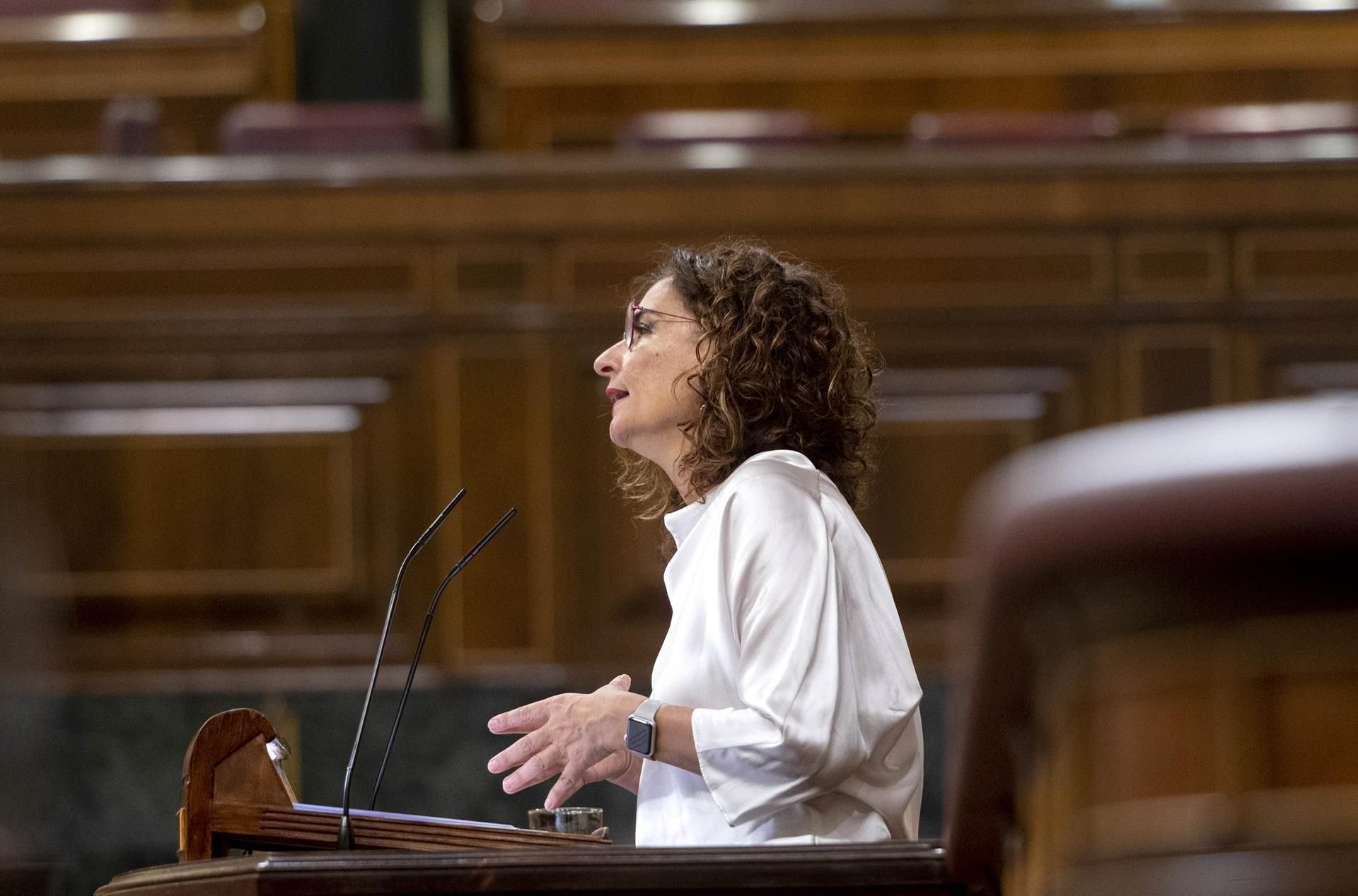 La ministra de Hacienda, María Jesús Montero