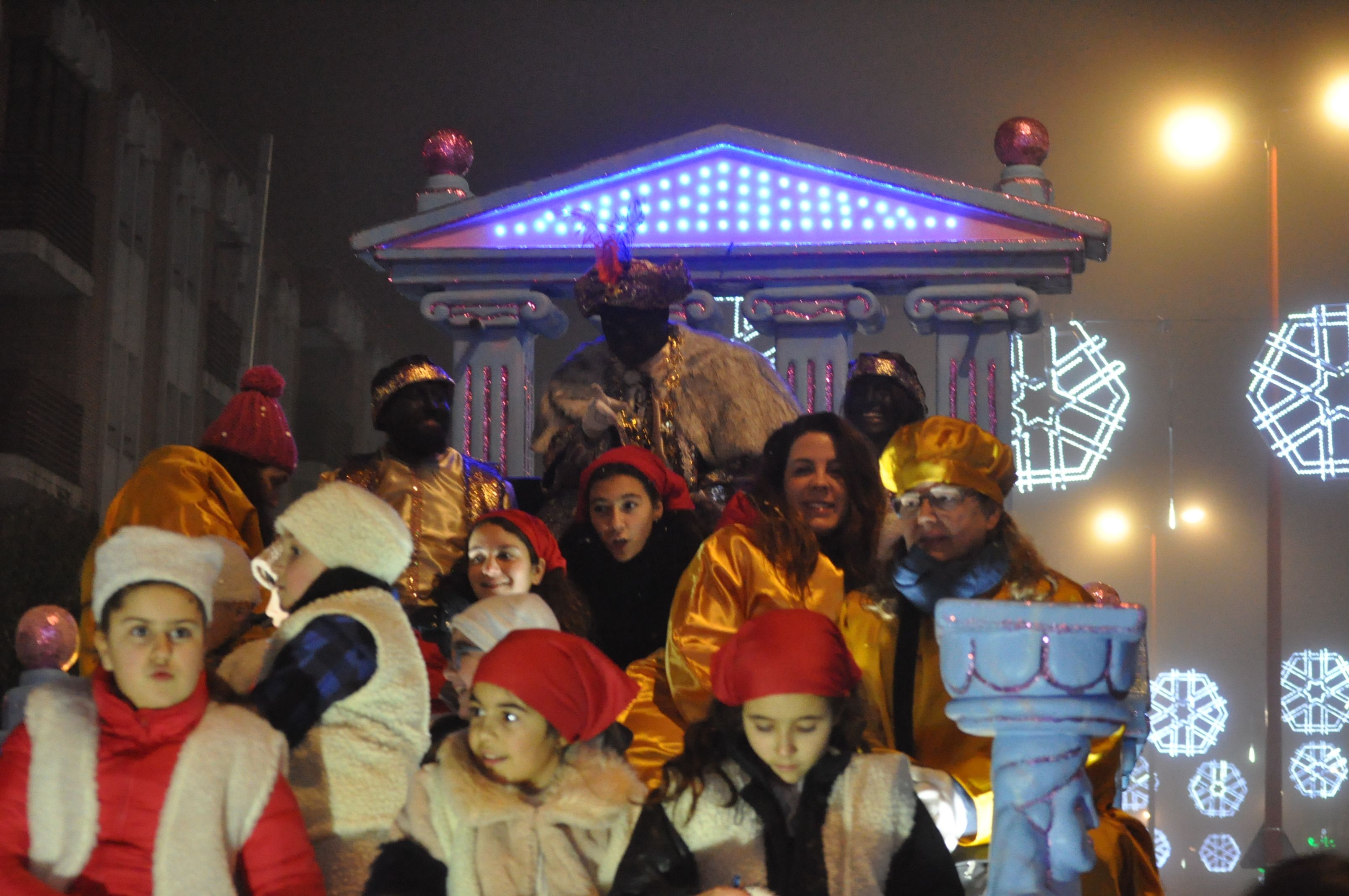 Cabalgata de los Reyes Magos en Santa Marta de Tormes