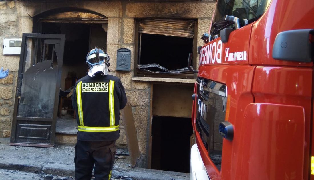 Bomberos de Zamora. Foto ZAMORA24HORAS.