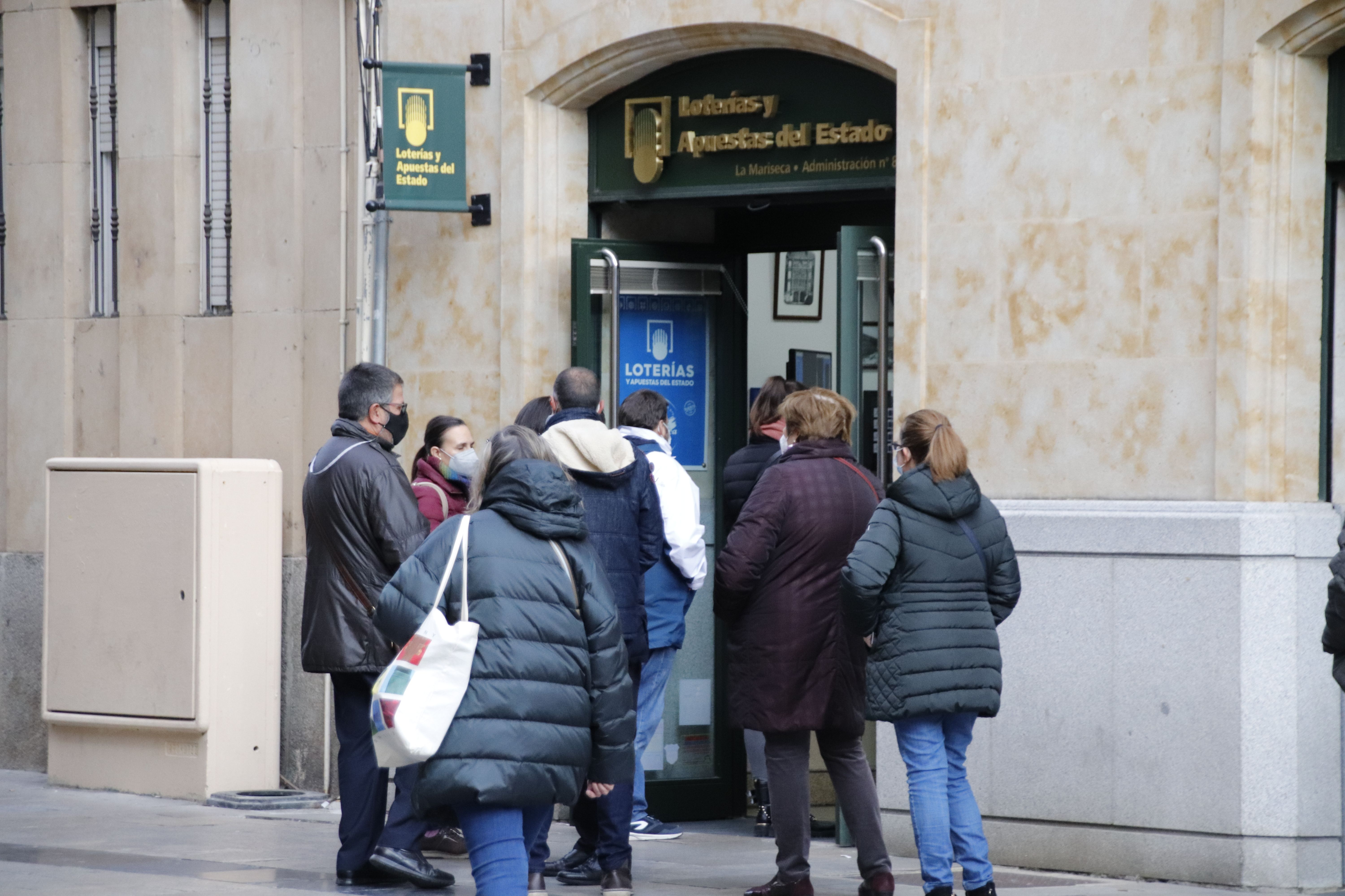 Lotería de Navidad en Salamanca