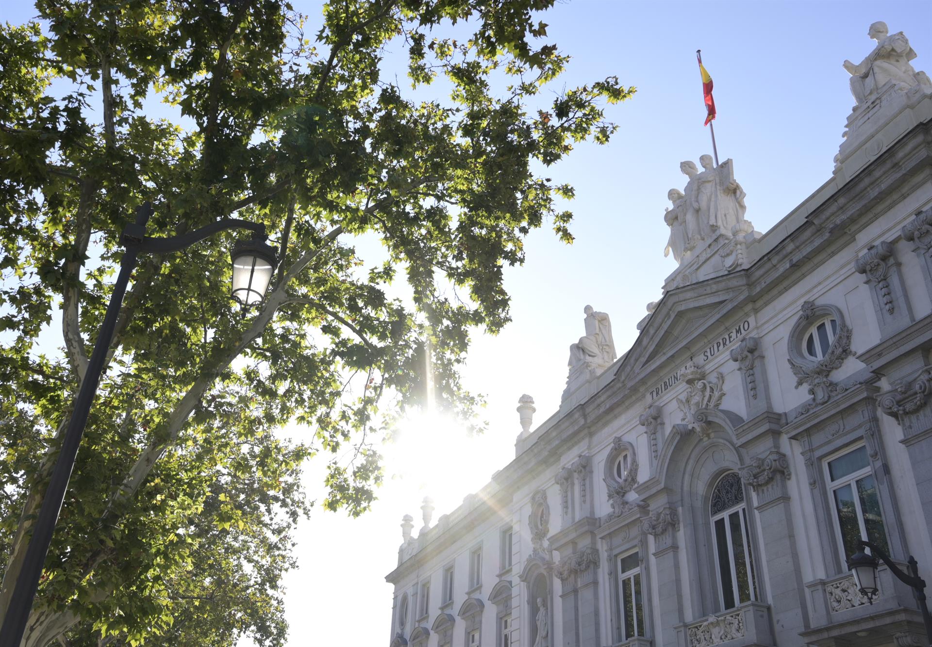 La fachada del Tribunal Supremo. Foto EP