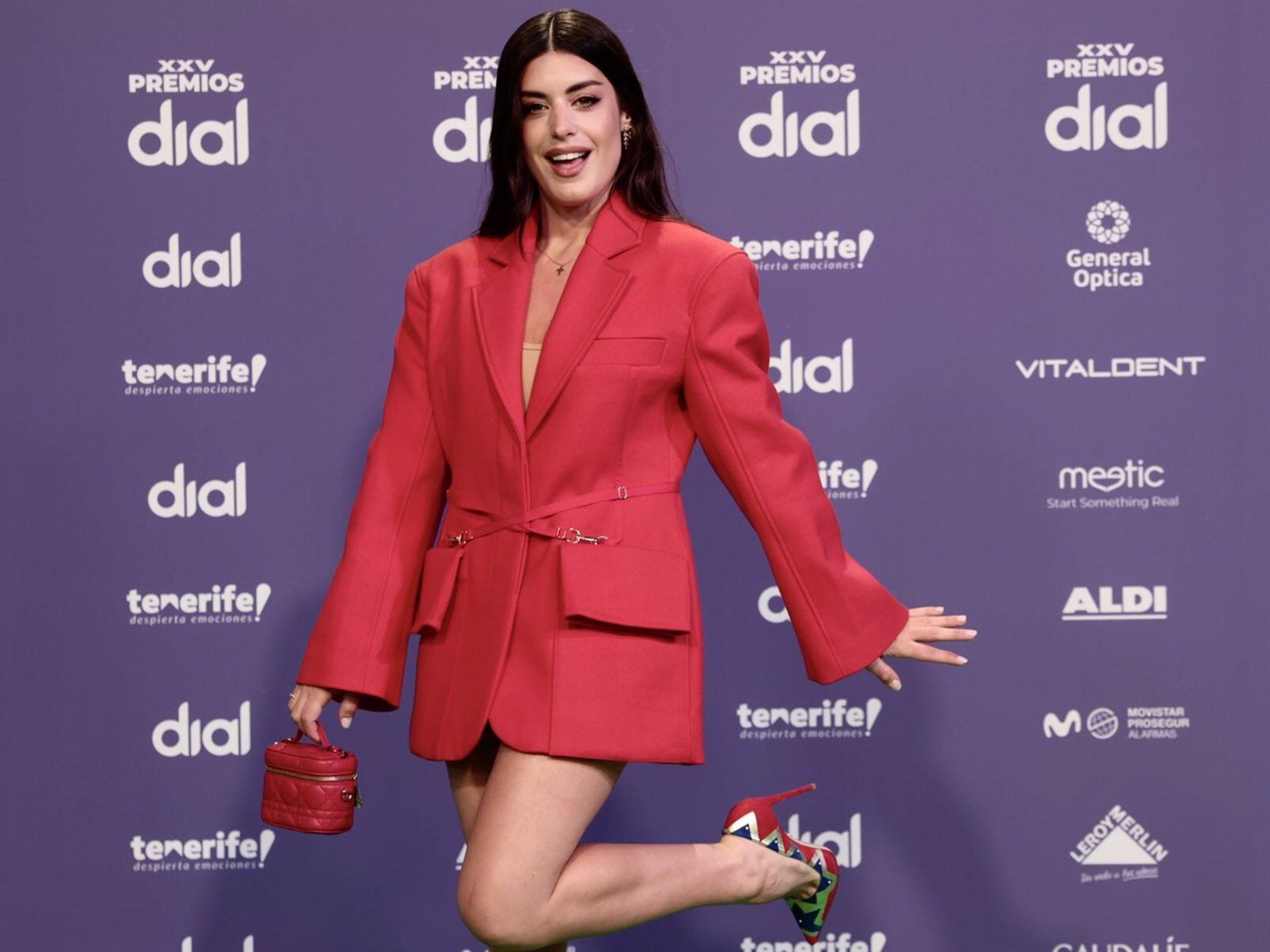 Dulceida en los Premios Dial celebrados este martes en Tenerife. EP