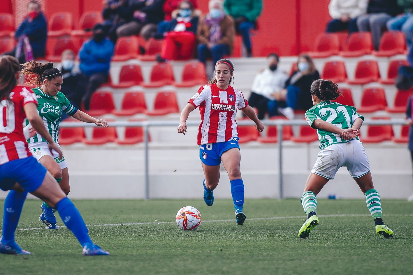 Laura Rodríguez debuta con el primer equipo del Atlético de Madrid / FOTO ATLÉTICO DE MADRID