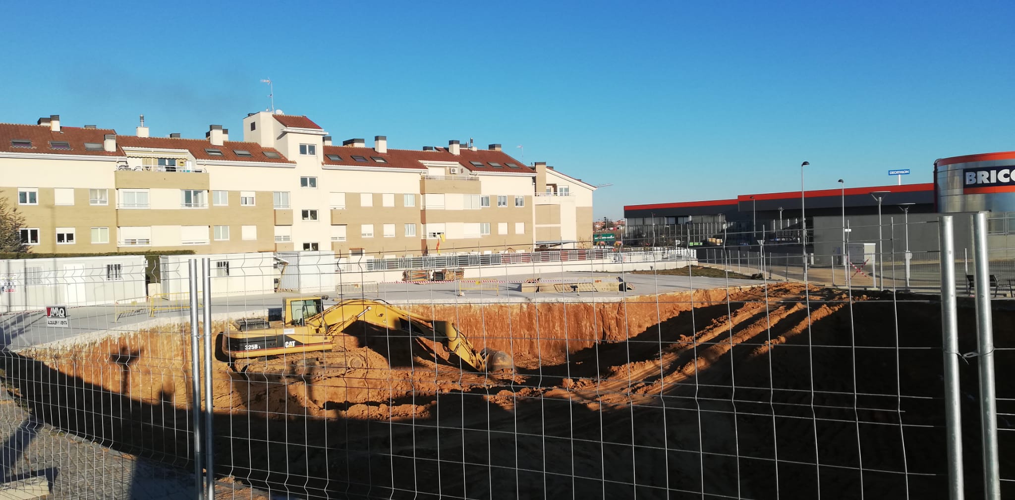 Santa Marta, obras nuevo cuartel Guardia civil