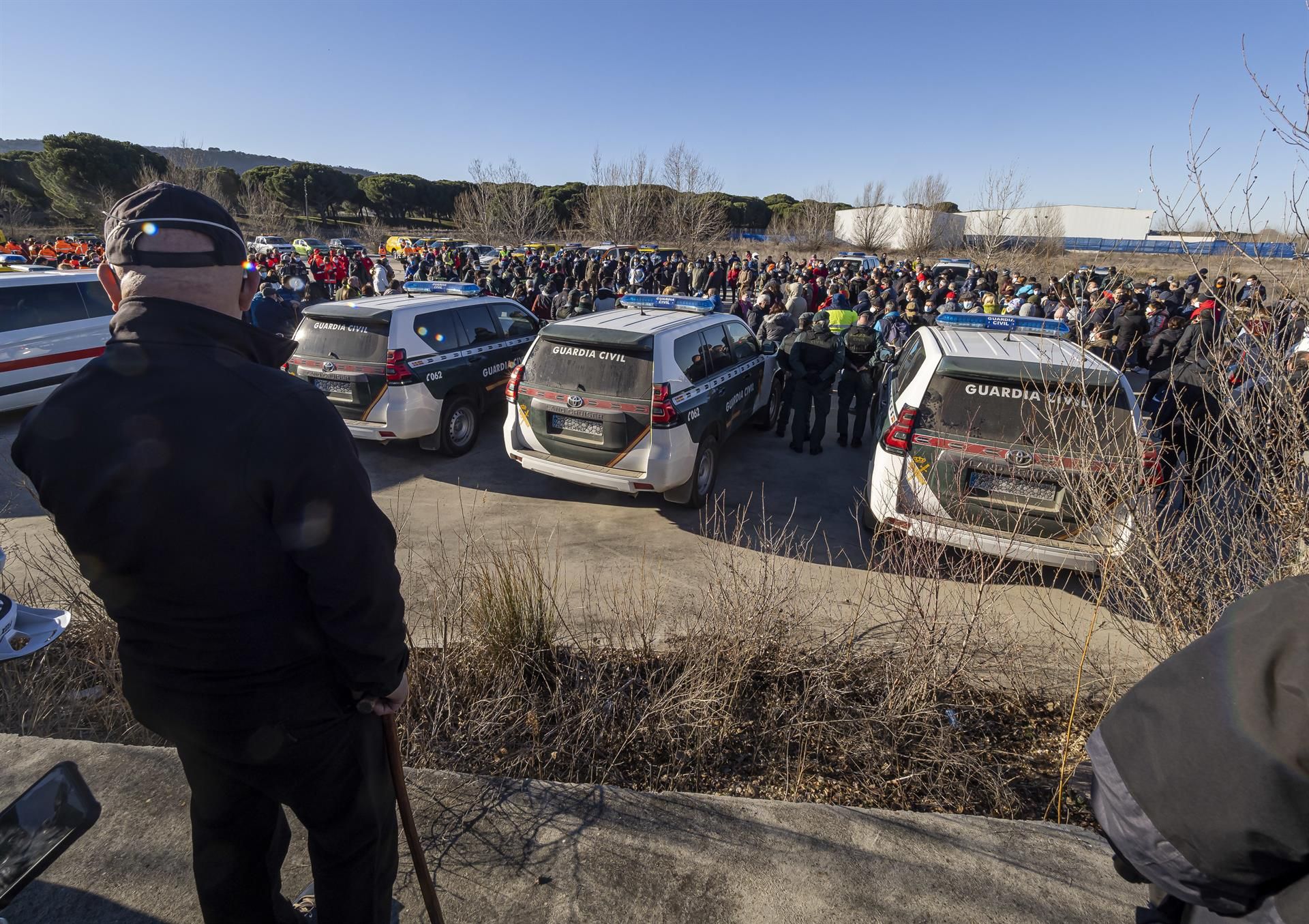 Batida organizada en busca de Esther López en Traspinedo (Valladolid) - Photogenic/Claudia Alba - Europa Press