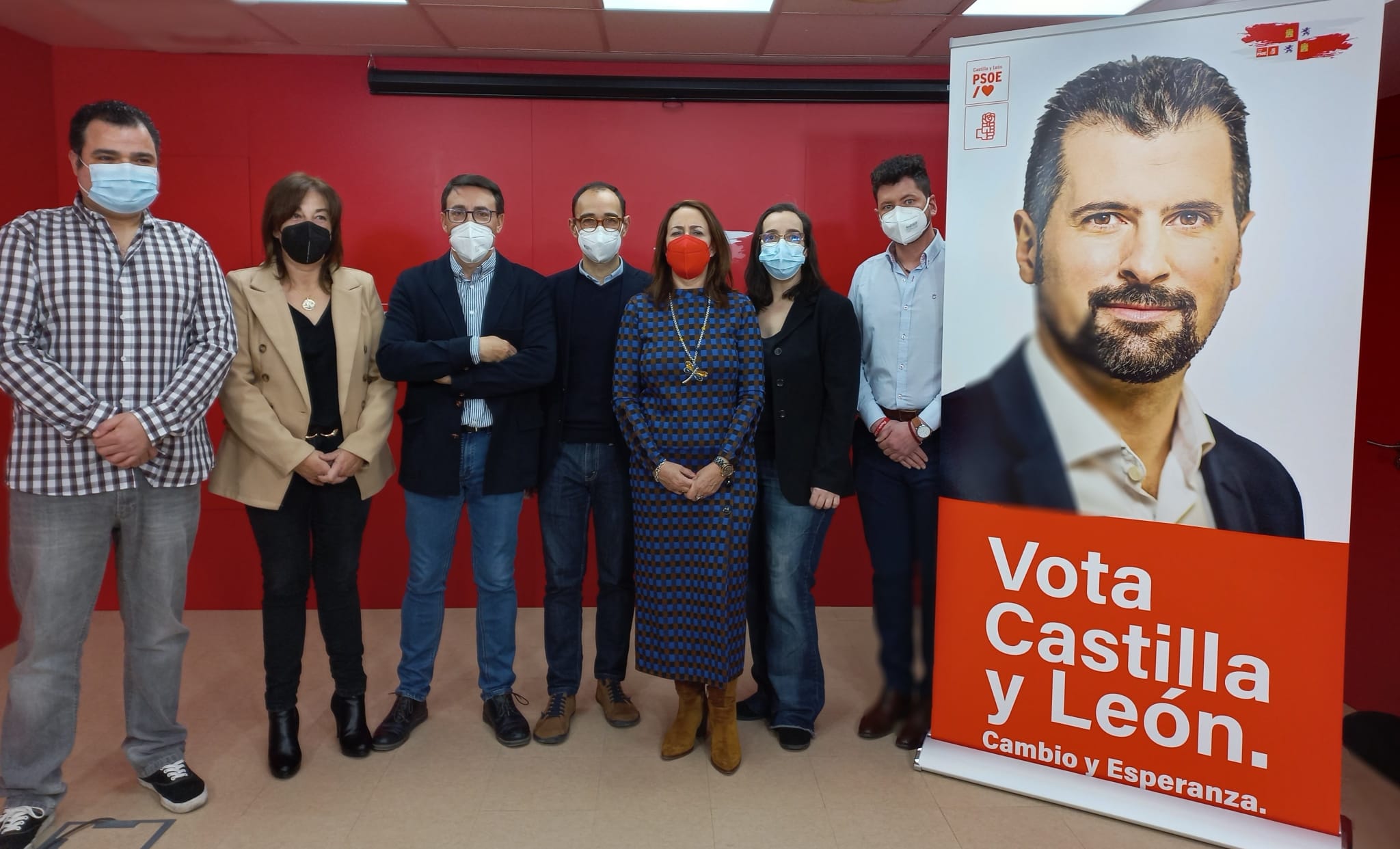 Representantes del PSOE de Salamanca