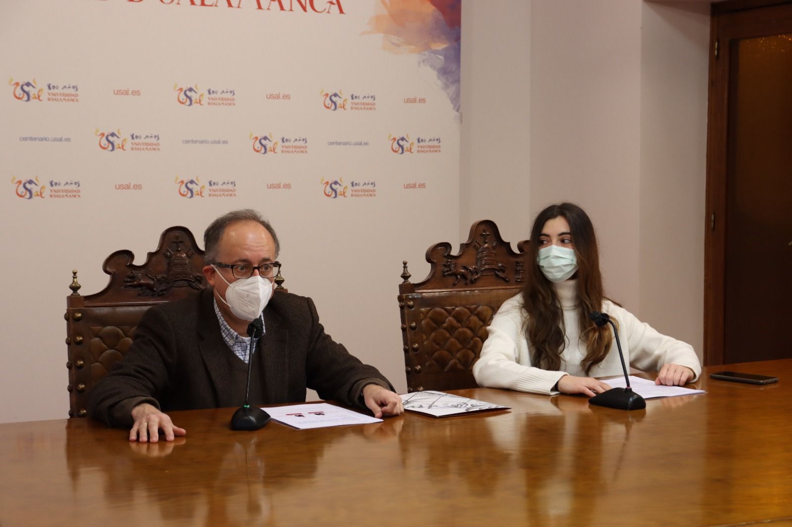 Presentación del programa con motivo del Día Internacional de la Mujer y la Niña en la Ciencia de la Universidad