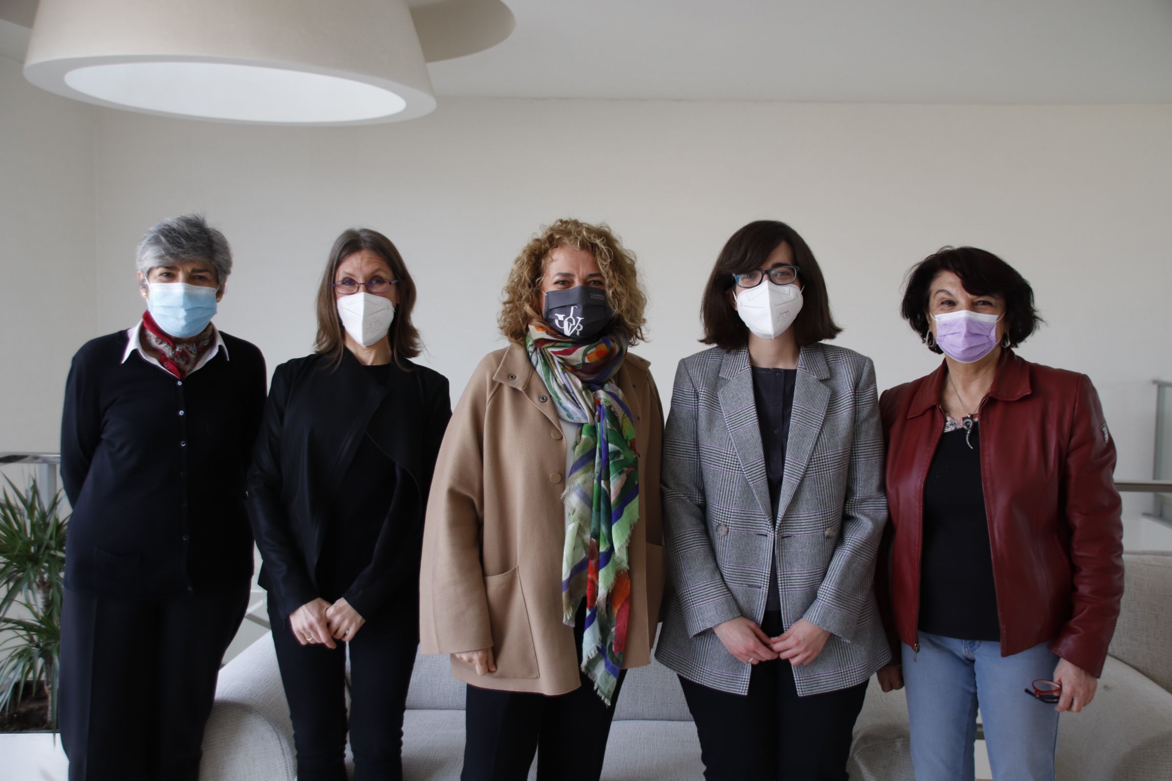 Día Internacional de la Mujer y la Niña en la Ciencia, en la que participaron Ángela Bernardo Álvarez, Pilar López Sancho, Soledad Murillo de la Vega y Ana Martín