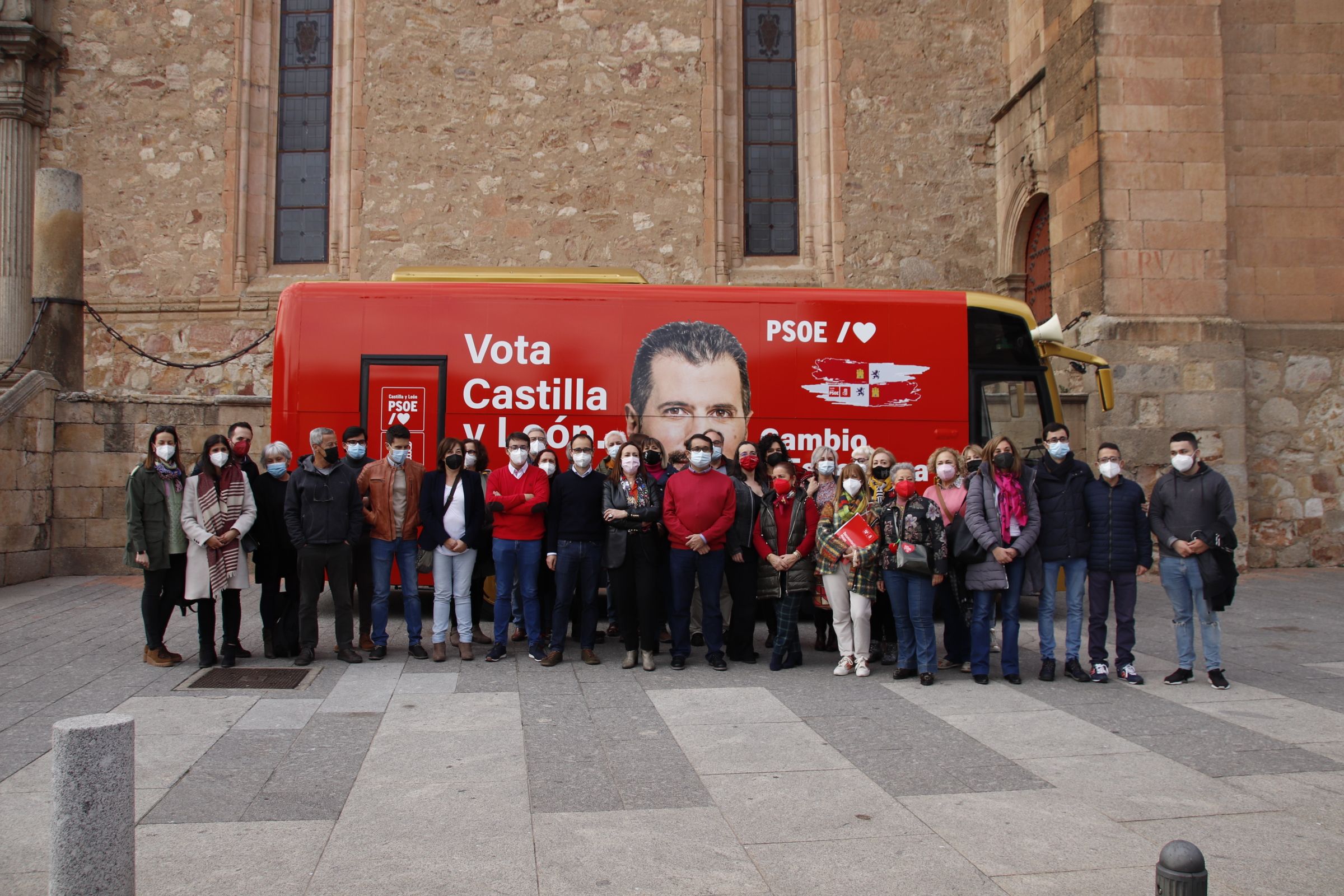 Cierre de campaña del PSOE de Salamanca | Foto: Andrea M.